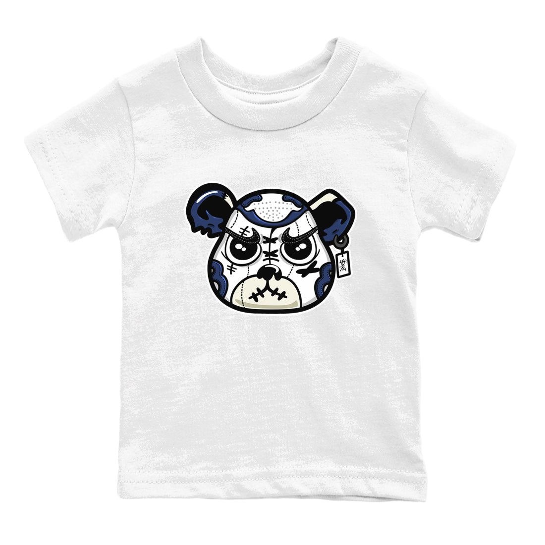 snkmatch Bear Face snkmatch Tees Kids - Air Jordan 1 Midnight Navy