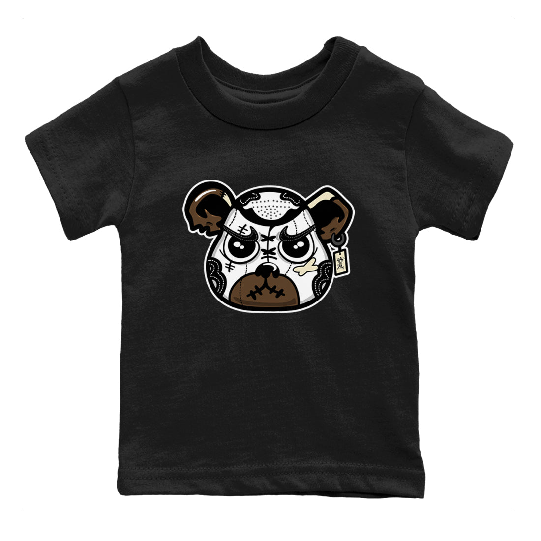 snkmatch Bear Face snkmatch Tees Kids - Air Jordan 1 Mocha