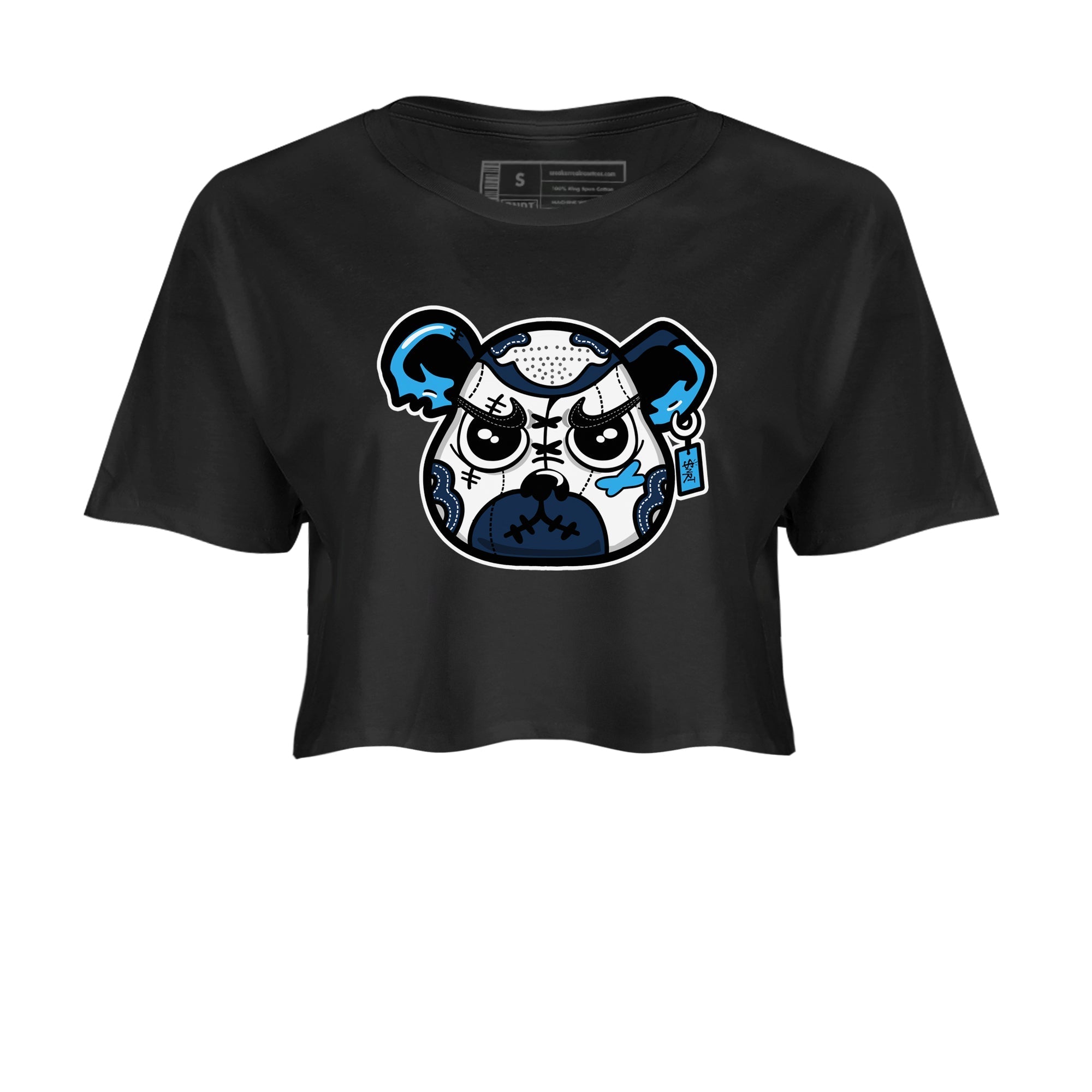 snkmatch Bear Face snkmatch Women's Top - Air Jordan 1 Obsidian