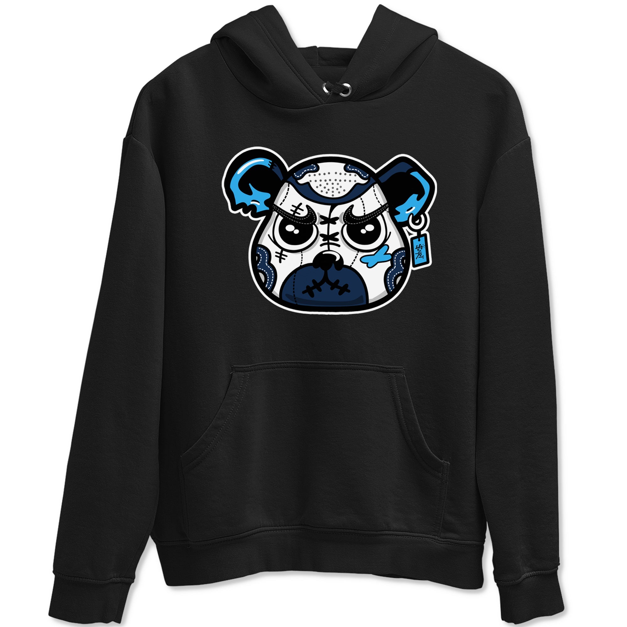 snkmatch Bear Face snkmatch Tees - Air Jordan 1 Obsidian