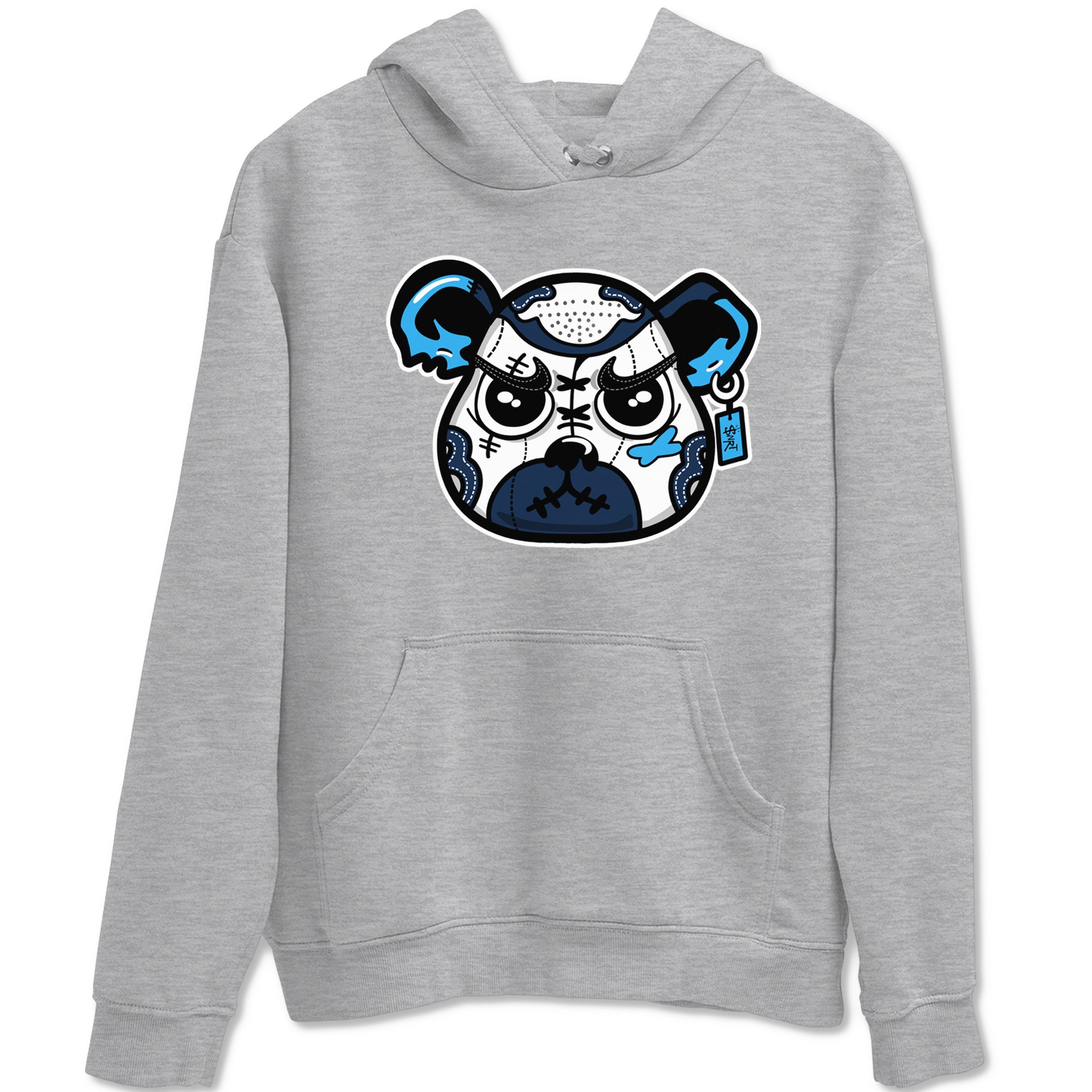 snkmatch Bear Face snkmatch Tees - Air Jordan 1 Obsidian