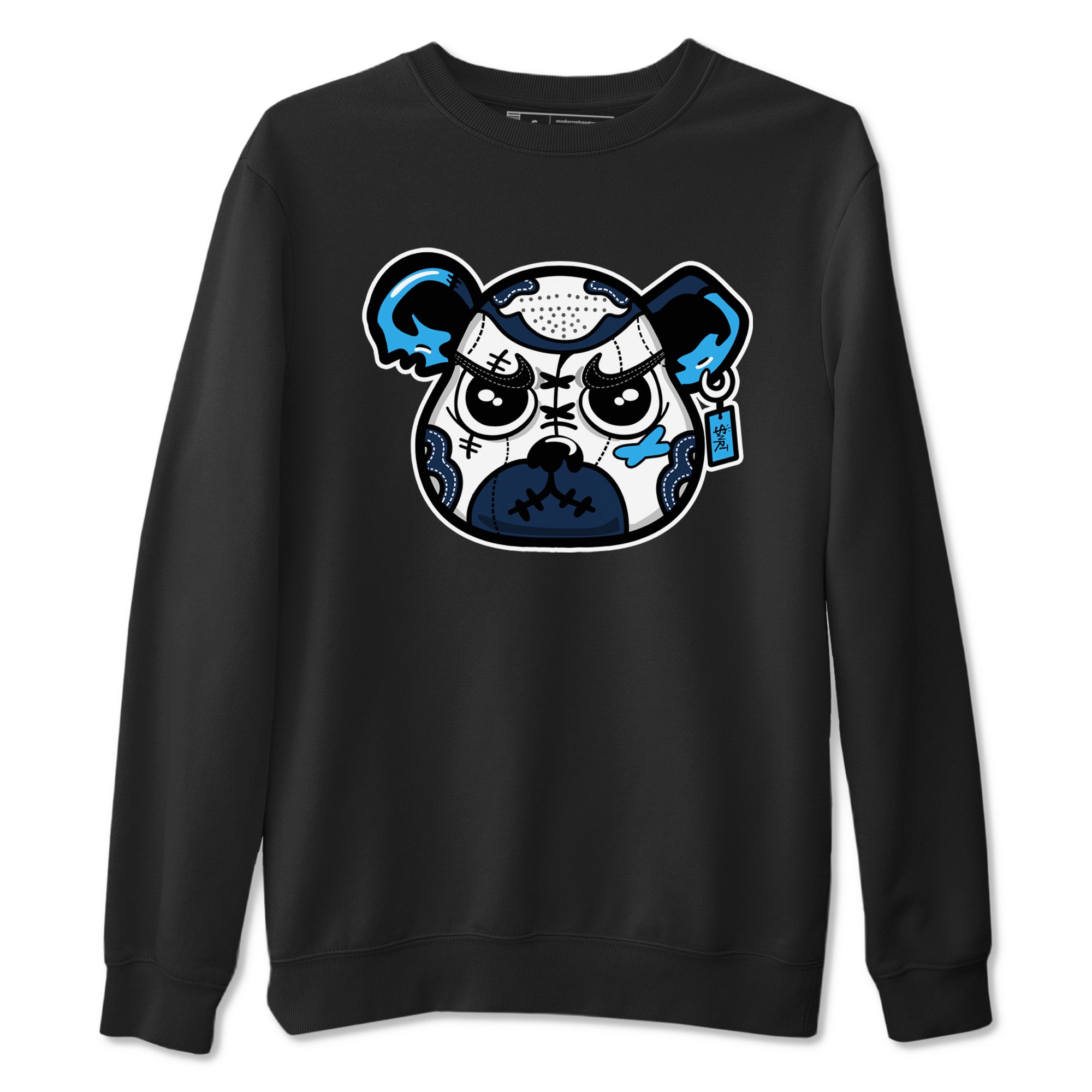 snkmatch Bear Face snkmatch Tees - Air Jordan 1 Obsidian