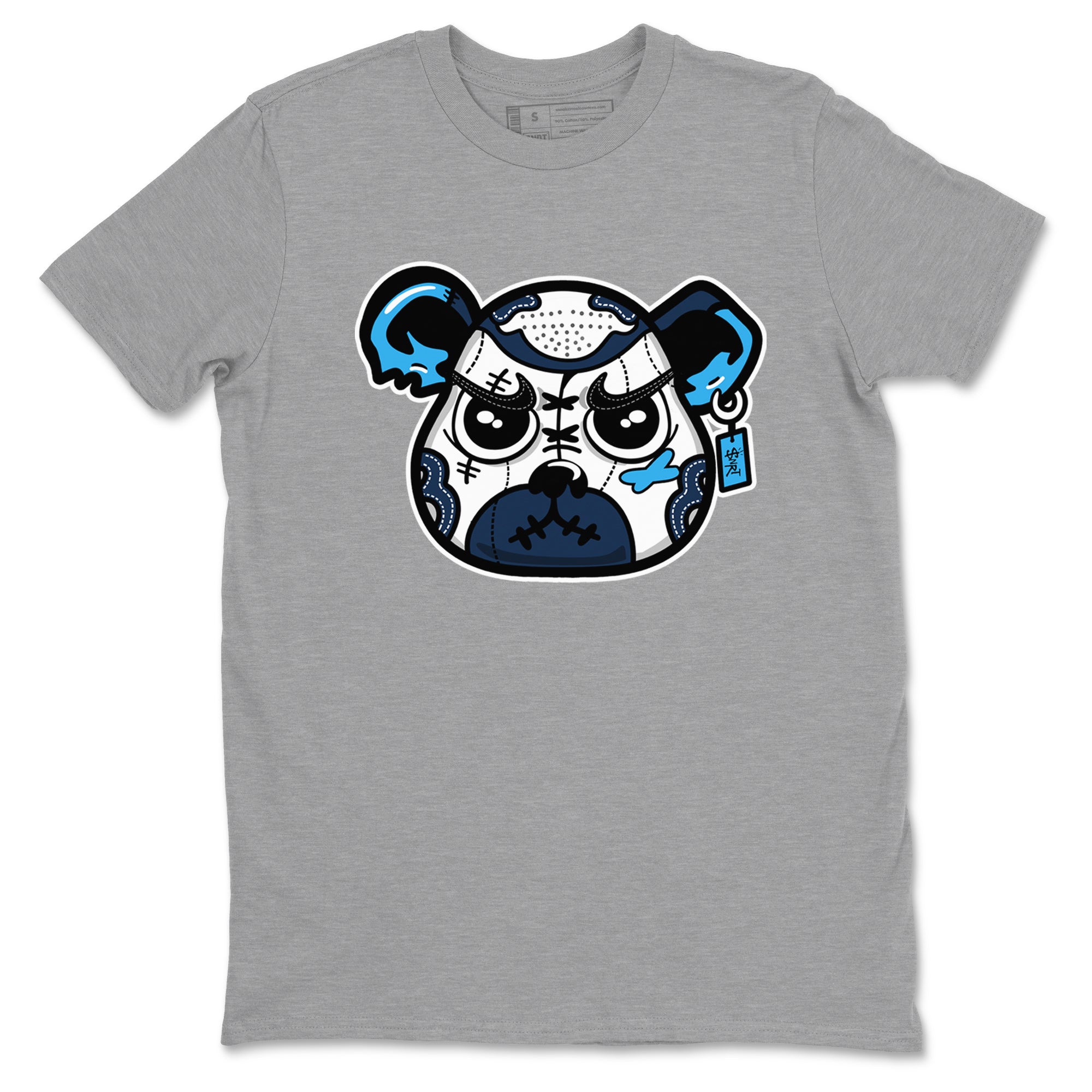 snkmatch Bear Face snkmatch Tees - Air Jordan 1 Obsidian