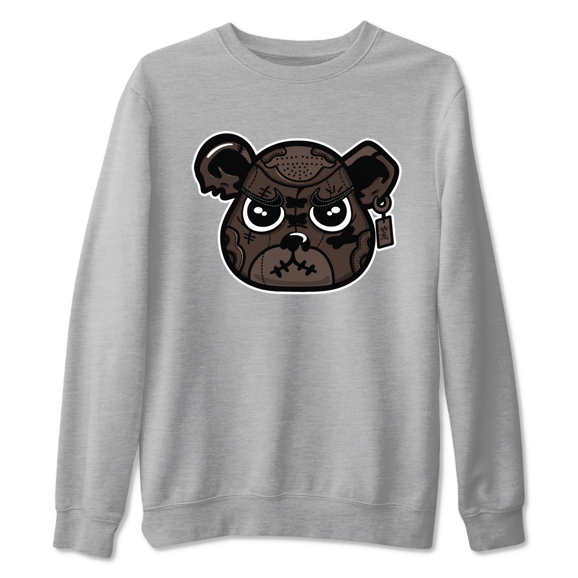 snkmatch Bear Face snkmatch Tees - Air Jordan 1 Travis Scott Velvet Brown