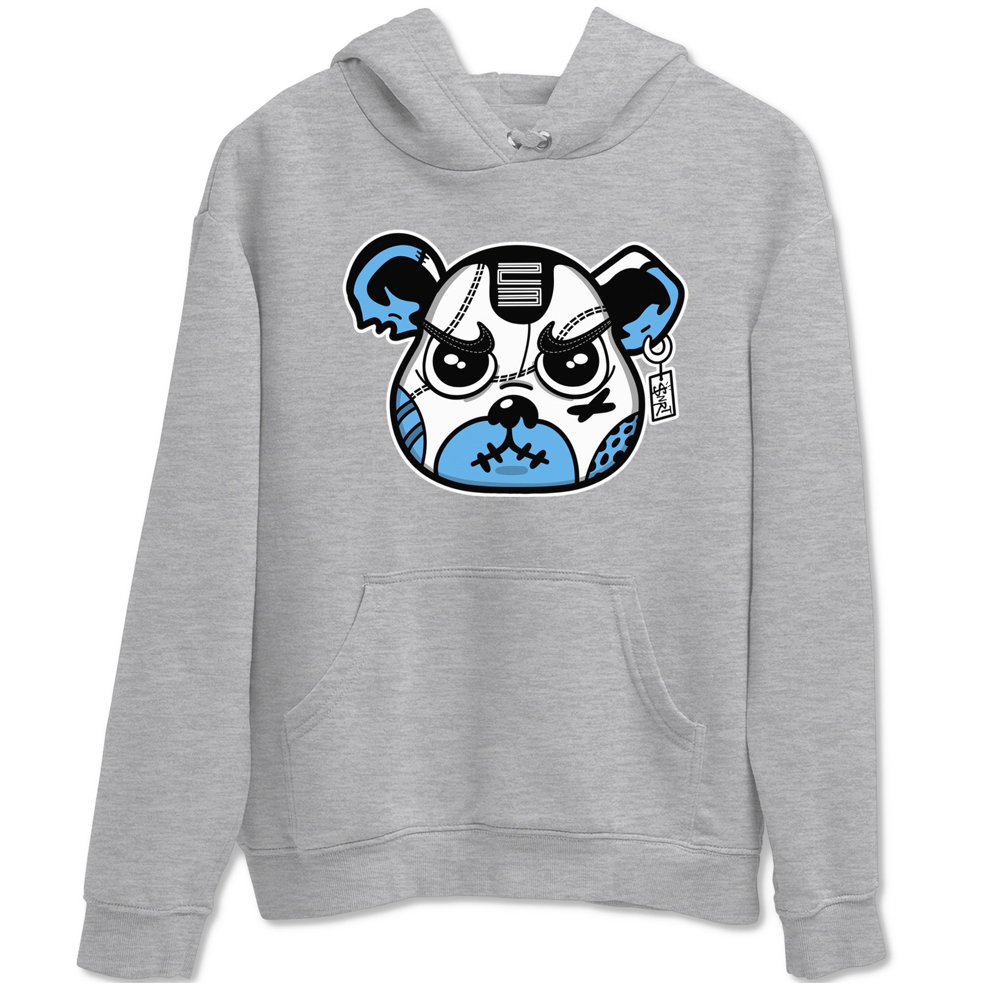 snkmatch Bear Face snkmatch Tees - Air Jordan 11 Legend Blue