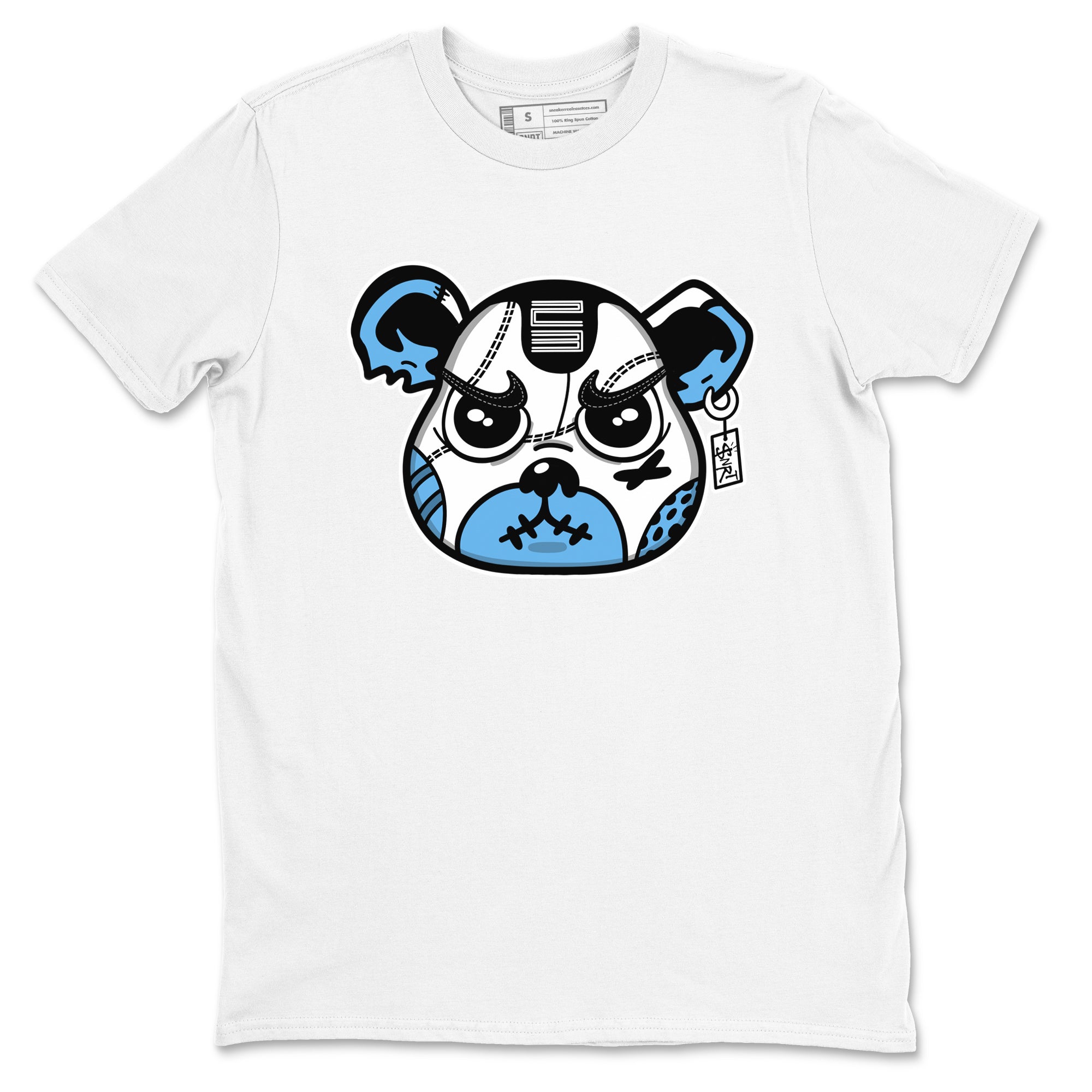 snkmatch Bear Face snkmatch Tees - Air Jordan 11 Legend Blue