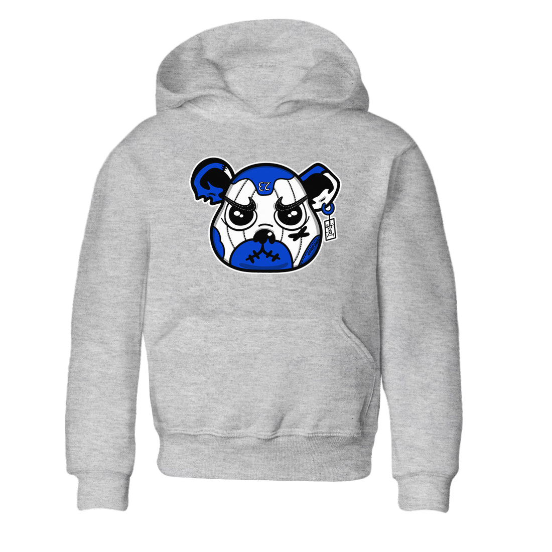 snkmatch Bear Face snkmatch Tees Kids - Air Jordan 12 Blueberry