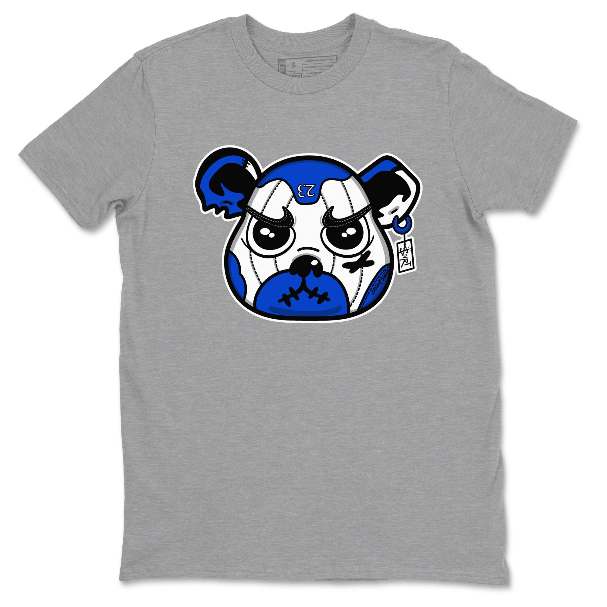 snkmatch Bear Face snkmatch Tees - Air Jordan 12 Blueberry