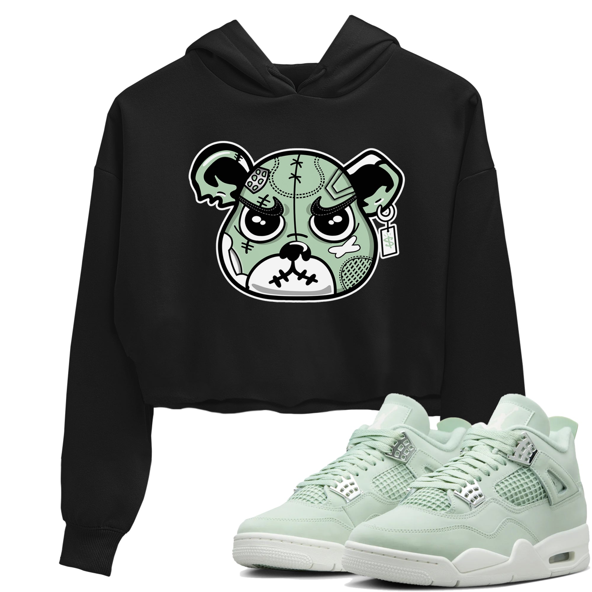 snkmatch Bear Face snkmatch Women's Top - Air Jordan 4 Abundance