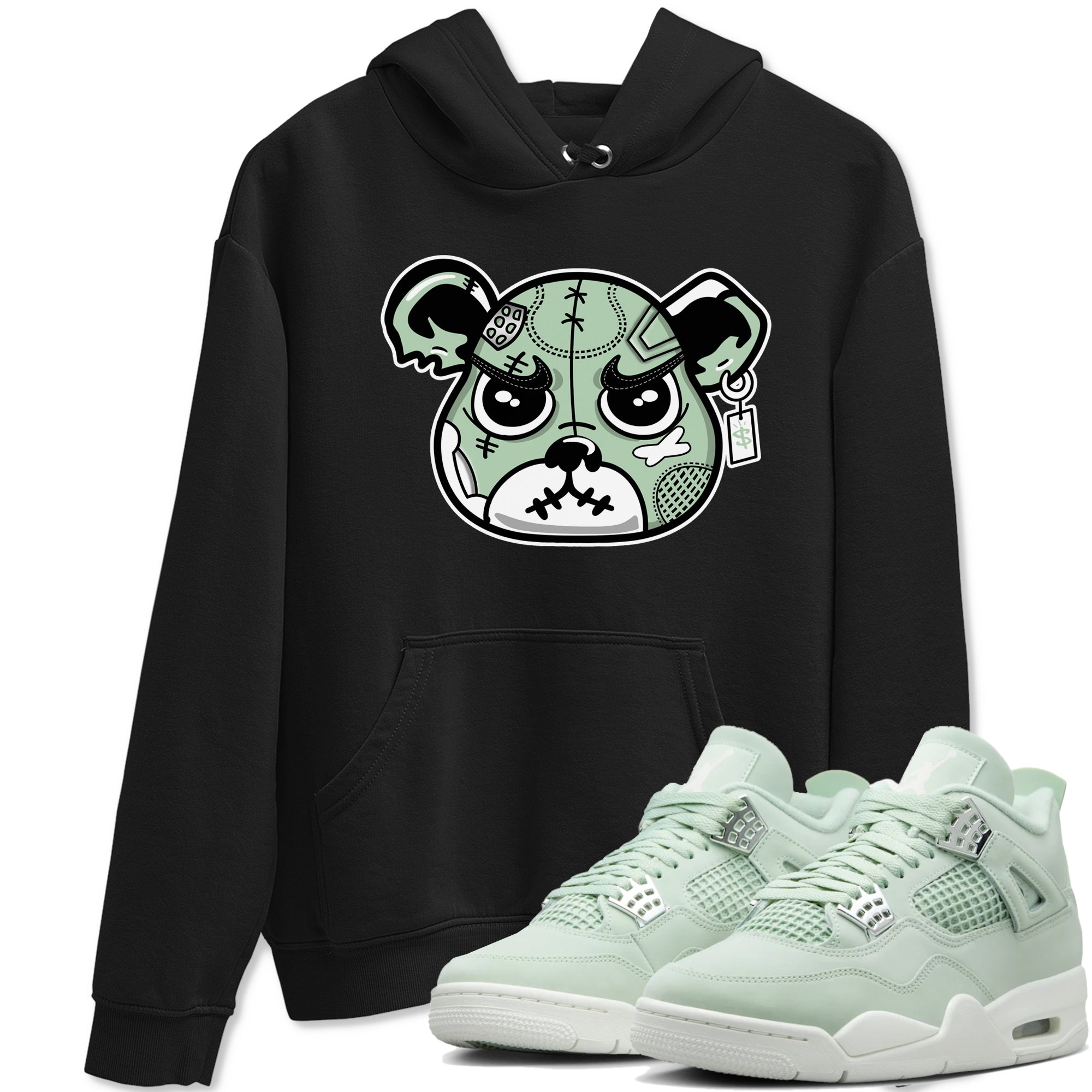 snkmatch Bear Face snkmatch Tees - Air Jordan 4 Abundance