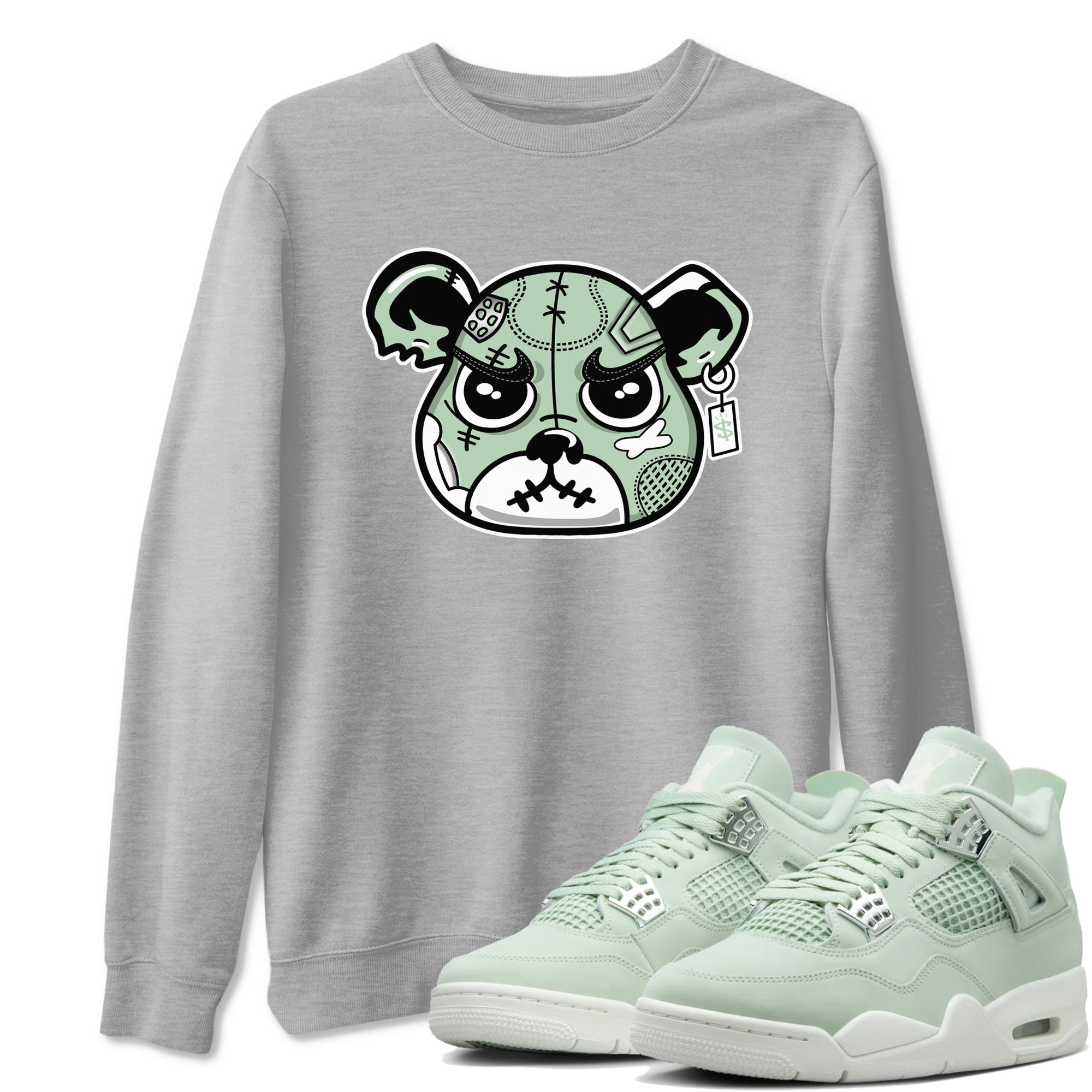 snkmatch Bear Face snkmatch Tees - Air Jordan 4 Abundance