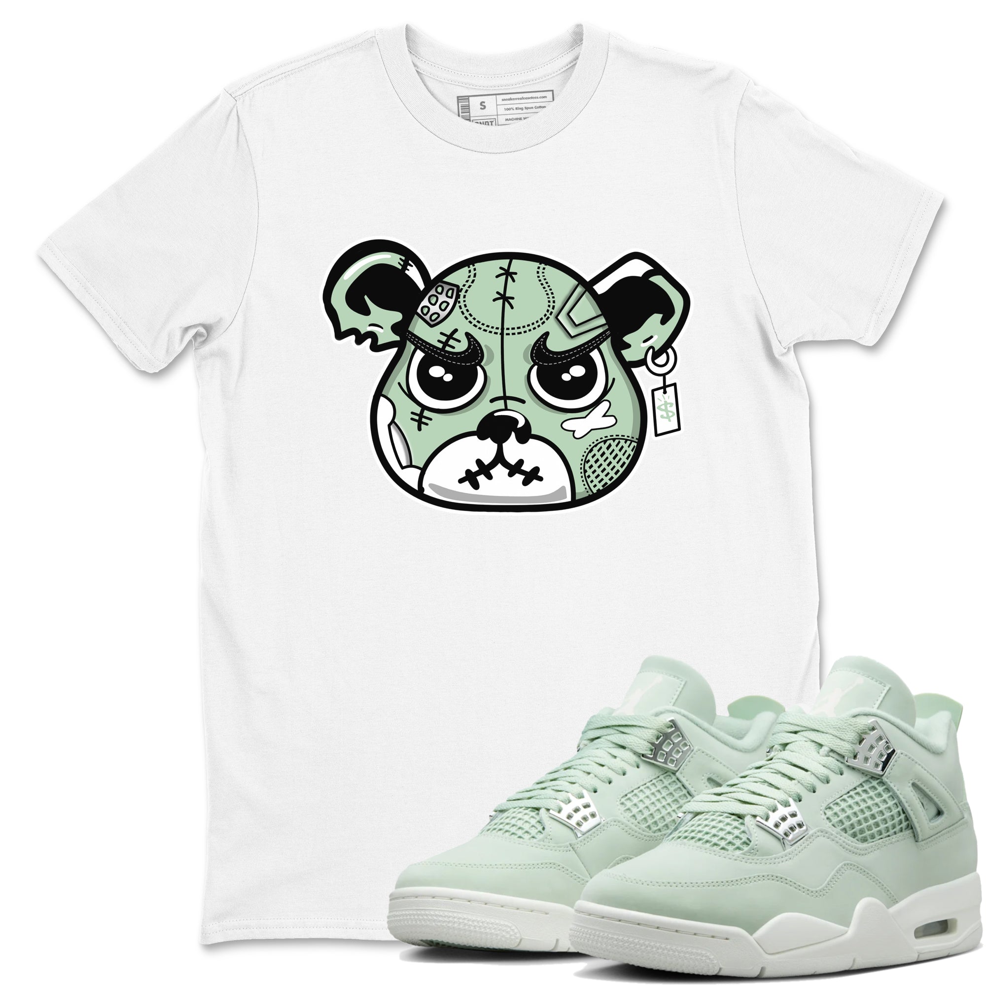 snkmatch Bear Face snkmatch Tees - Air Jordan 4 Abundance