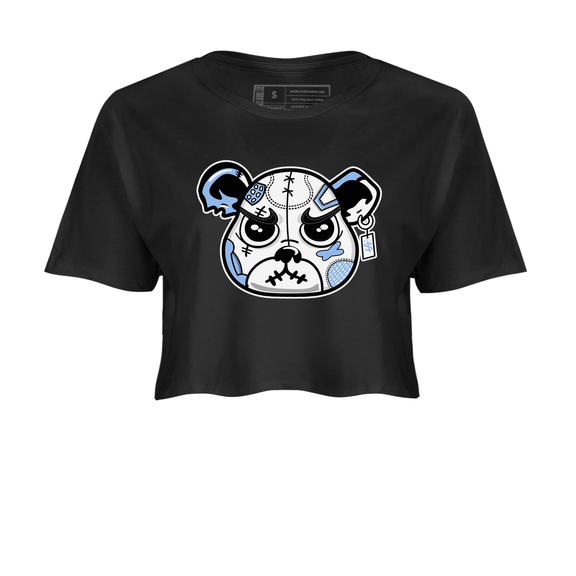 snkmatch Bear Face snkmatch Women's Top - Air Jordan 4 Aluminum