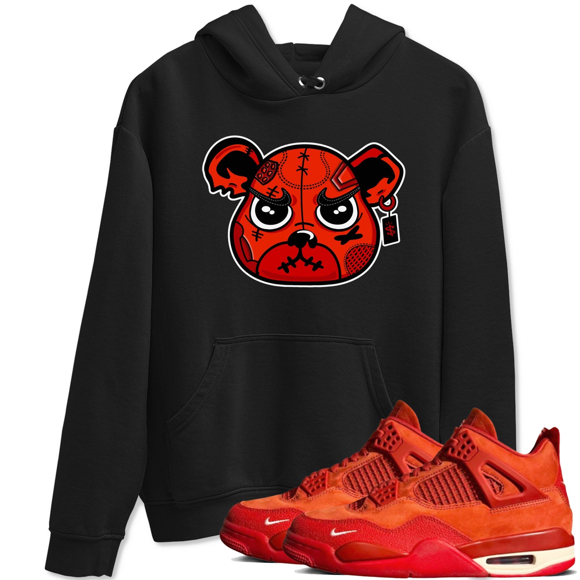 snkmatch Bear Face snkmatch Tees - Air Jordan 4 Brick By Brick