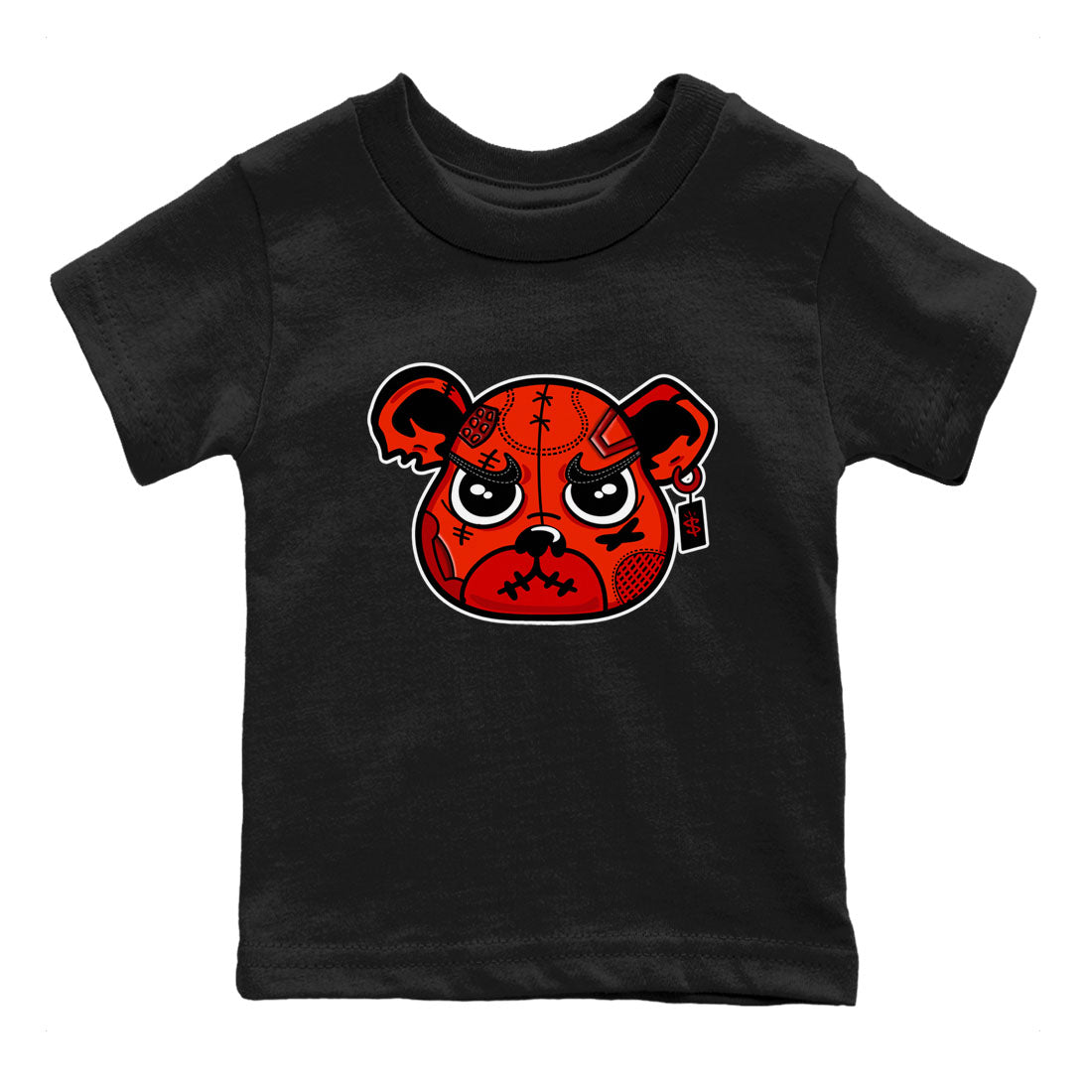 snkmatch Bear Face snkmatch Tees Kids - Air Jordan 4 Brick By Brick