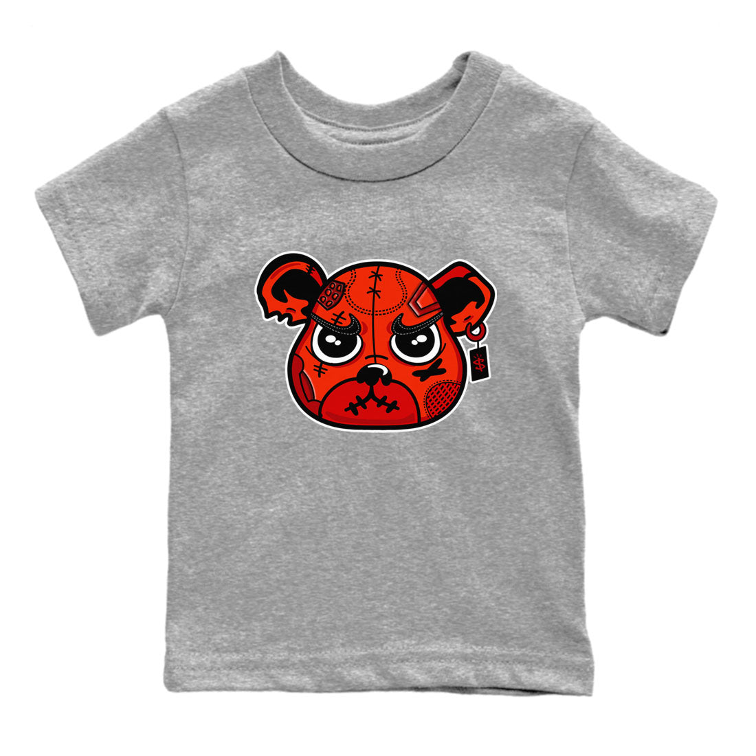 snkmatch Bear Face snkmatch Tees Kids - Air Jordan 4 Brick By Brick