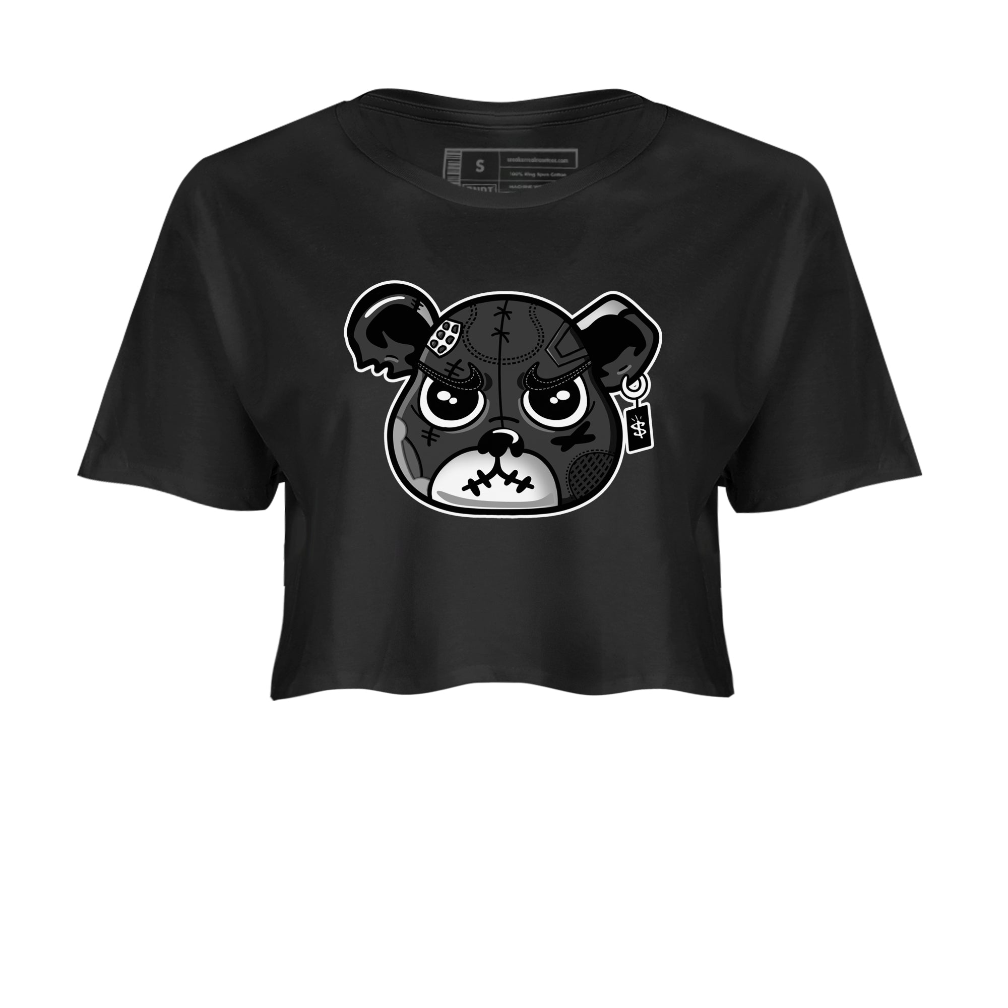 snkmatch Bear Face snkmatch Women's Top - Air Jordan 4 Fear