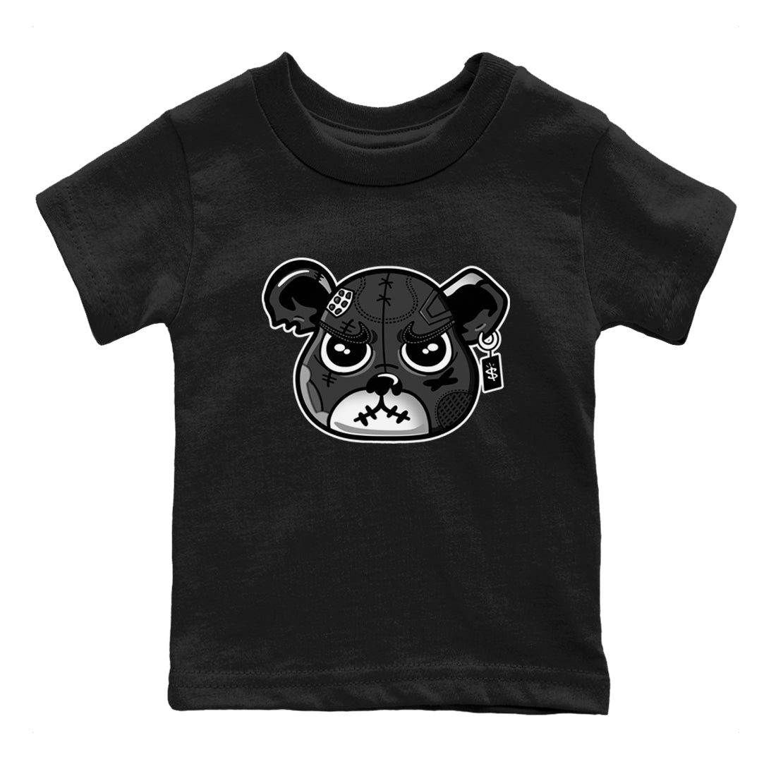 snkmatch Bear Face snkmatch Tees Kids - Air Jordan 4 Fear