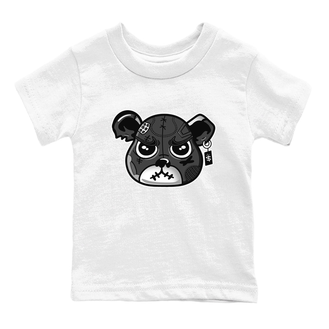 snkmatch Bear Face snkmatch Tees Kids - Air Jordan 4 Fear
