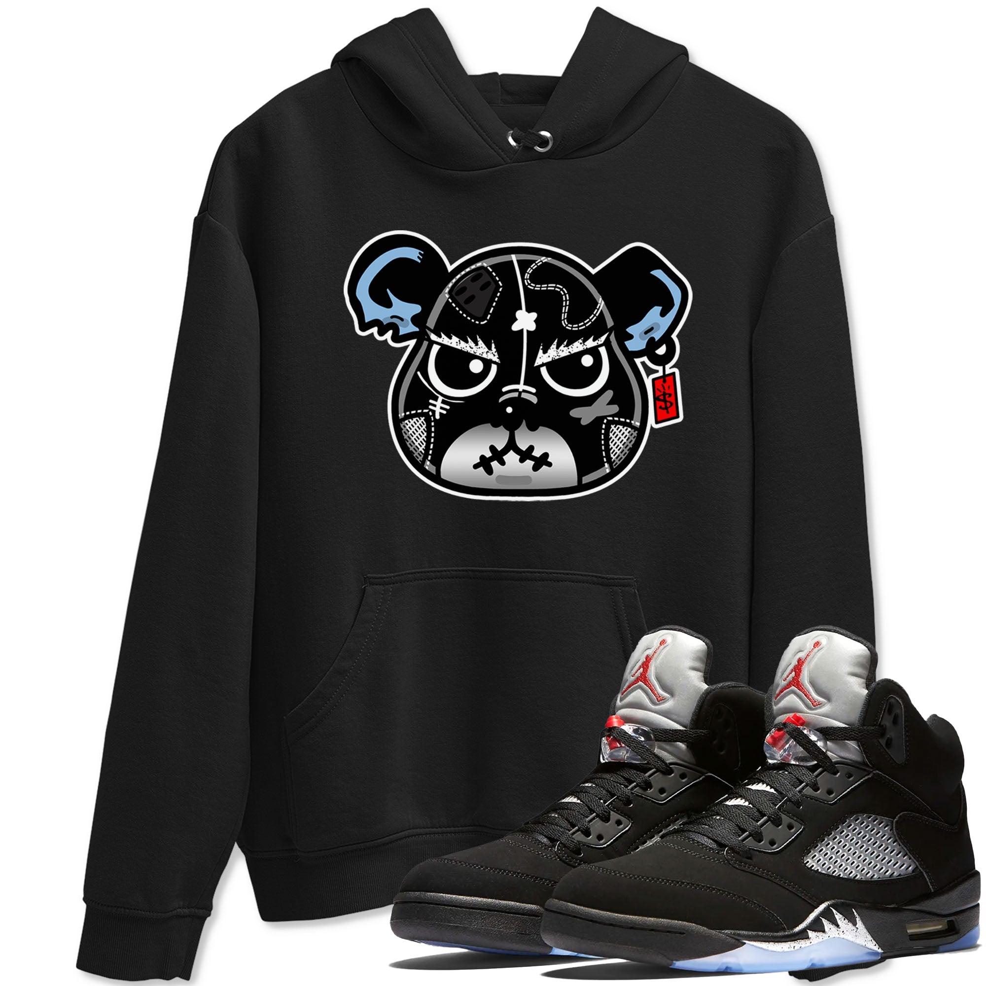 snkmatch Bear Face snkmatch Tees - Air Jordan 5 Reimagined