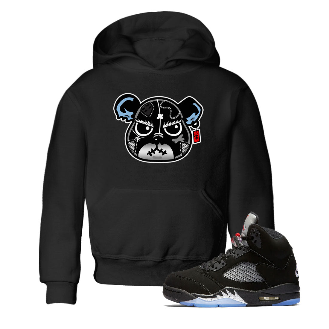 snkmatch Bear Face snkmatch Tees Kids - Air Jordan 5 Reimagined
