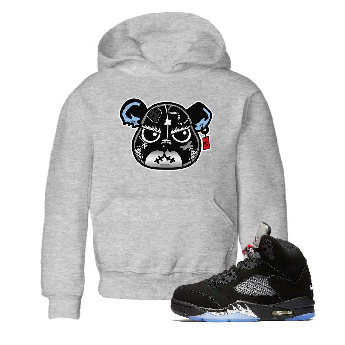 snkmatch Bear Face snkmatch Tees Kids - Air Jordan 5 Reimagined
