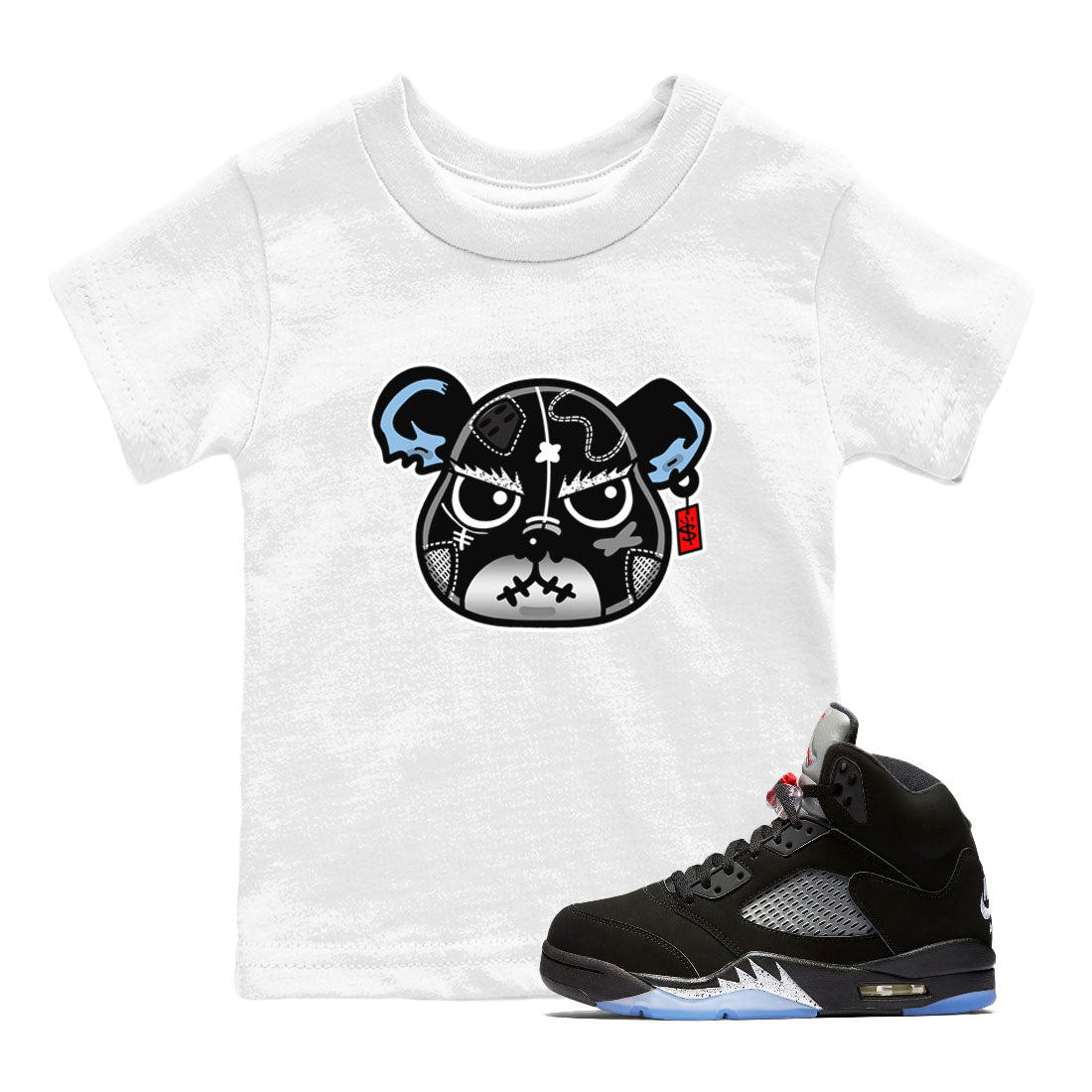 snkmatch Bear Face snkmatch Tees Kids - Air Jordan 5 Reimagined