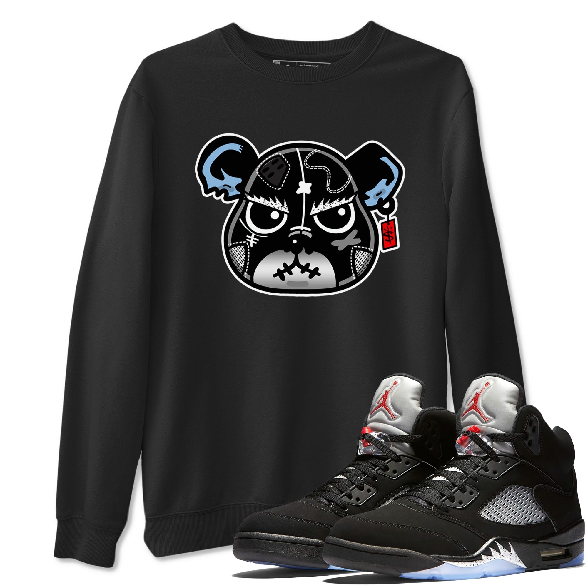snkmatch Bear Face snkmatch Tees - Air Jordan 5 Reimagined