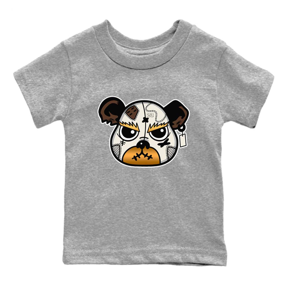 snkmatch Bear Face snkmatch Tees Kids - Air Jordan 5 Golden Ticket
