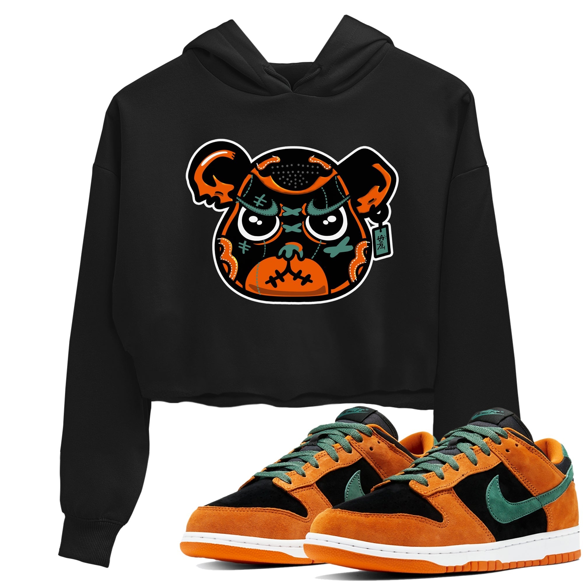 snkmatch Bear Face snkmatch Women's Top - Dunk Ceramic