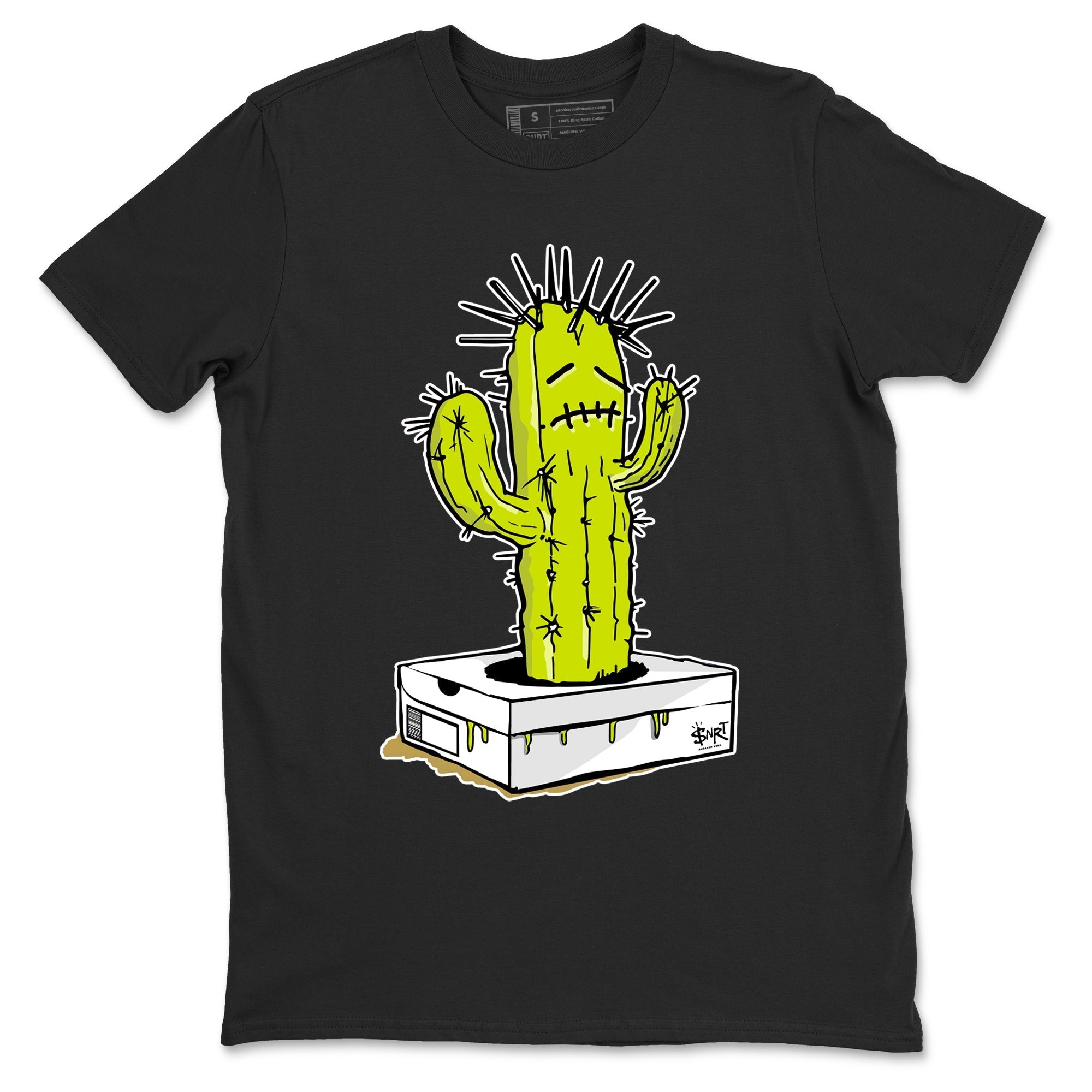 snkmatch Box Cactus snkmatch Tees - Air Jordan 13 Bright Cactus
