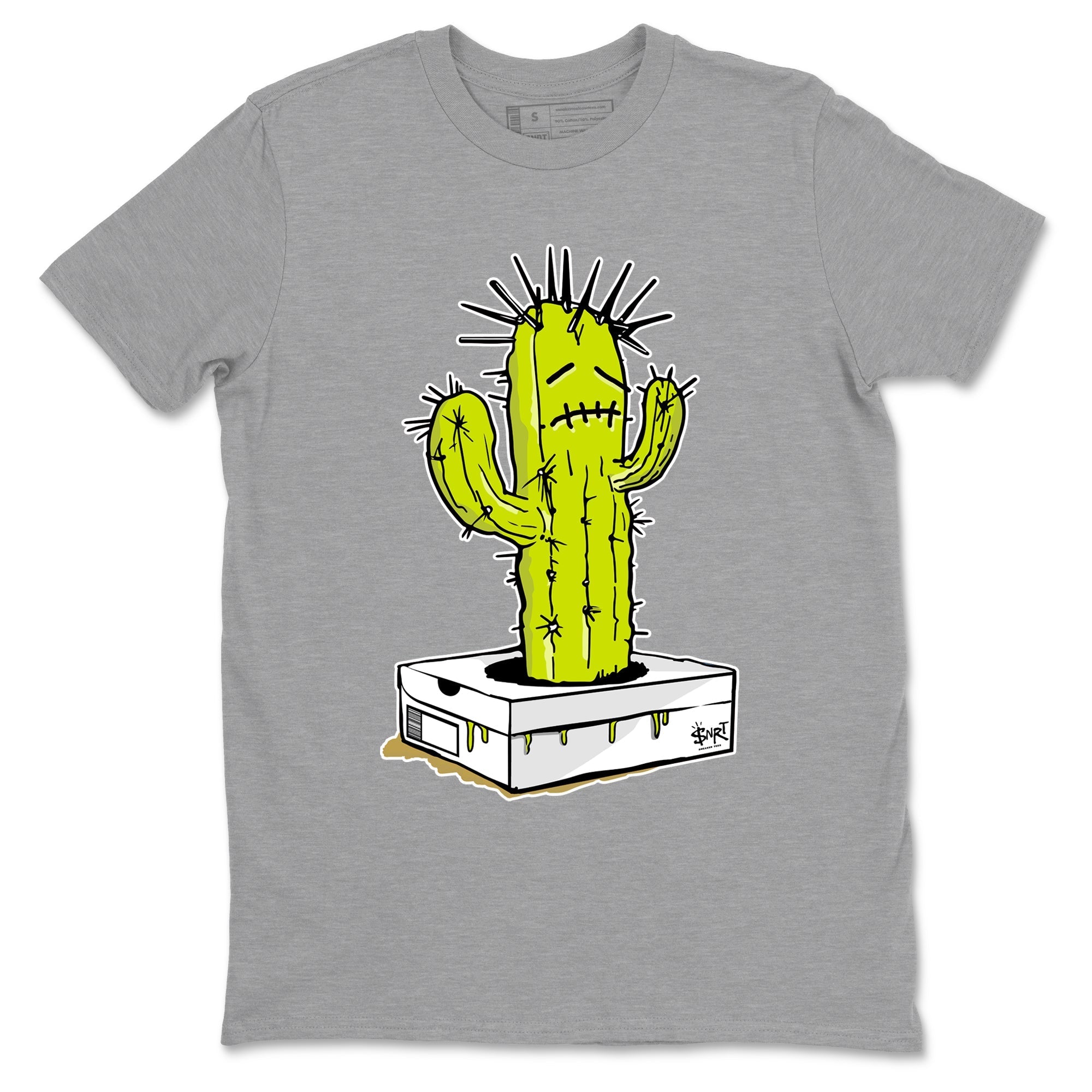 snkmatch Box Cactus snkmatch Tees - Air Jordan 13 Bright Cactus