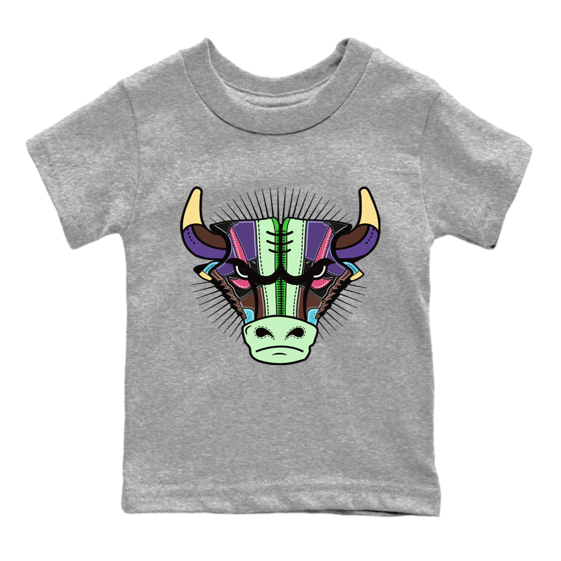 snkmatch Bull Head Kids Tops - Air Force 1 Undefeated Fauna Brown