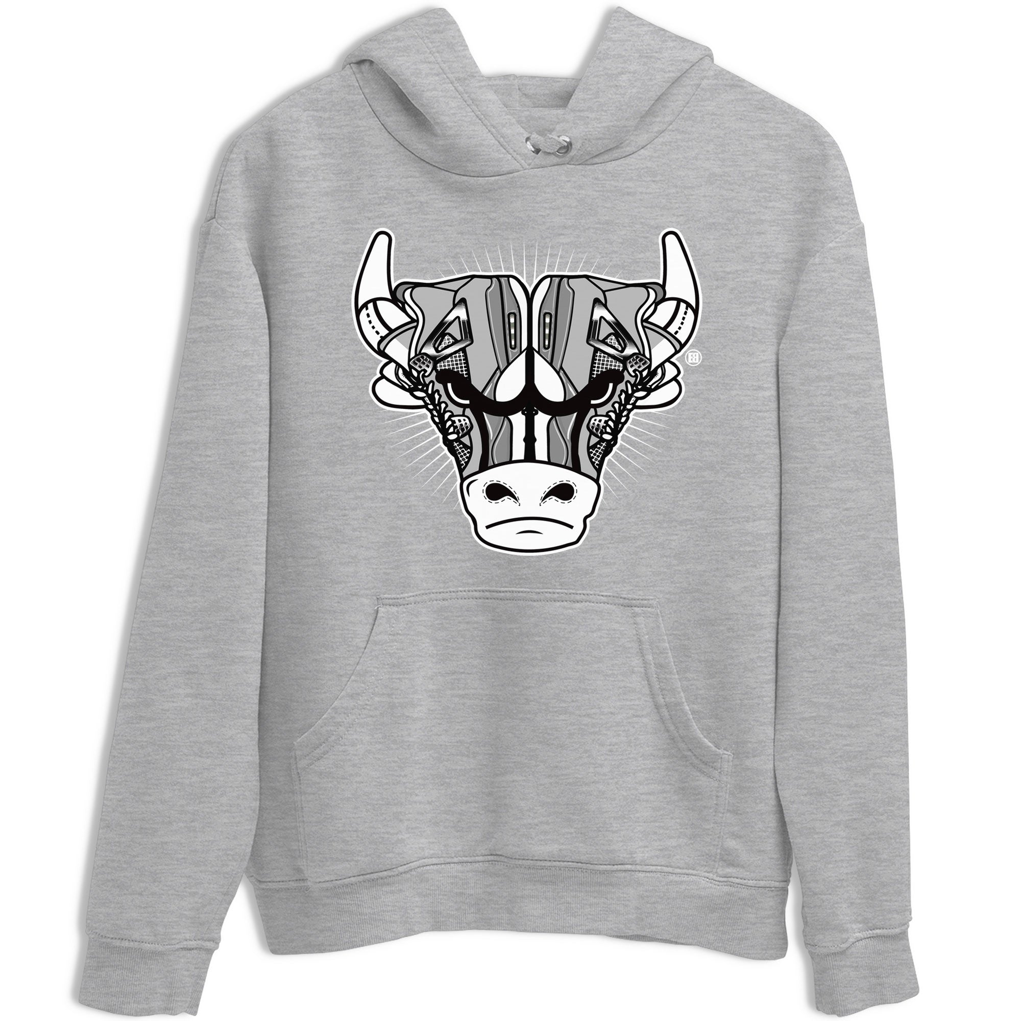 snkmatch Bull Head snkmatch Tee - Air Jordan 4 Frozen Moments