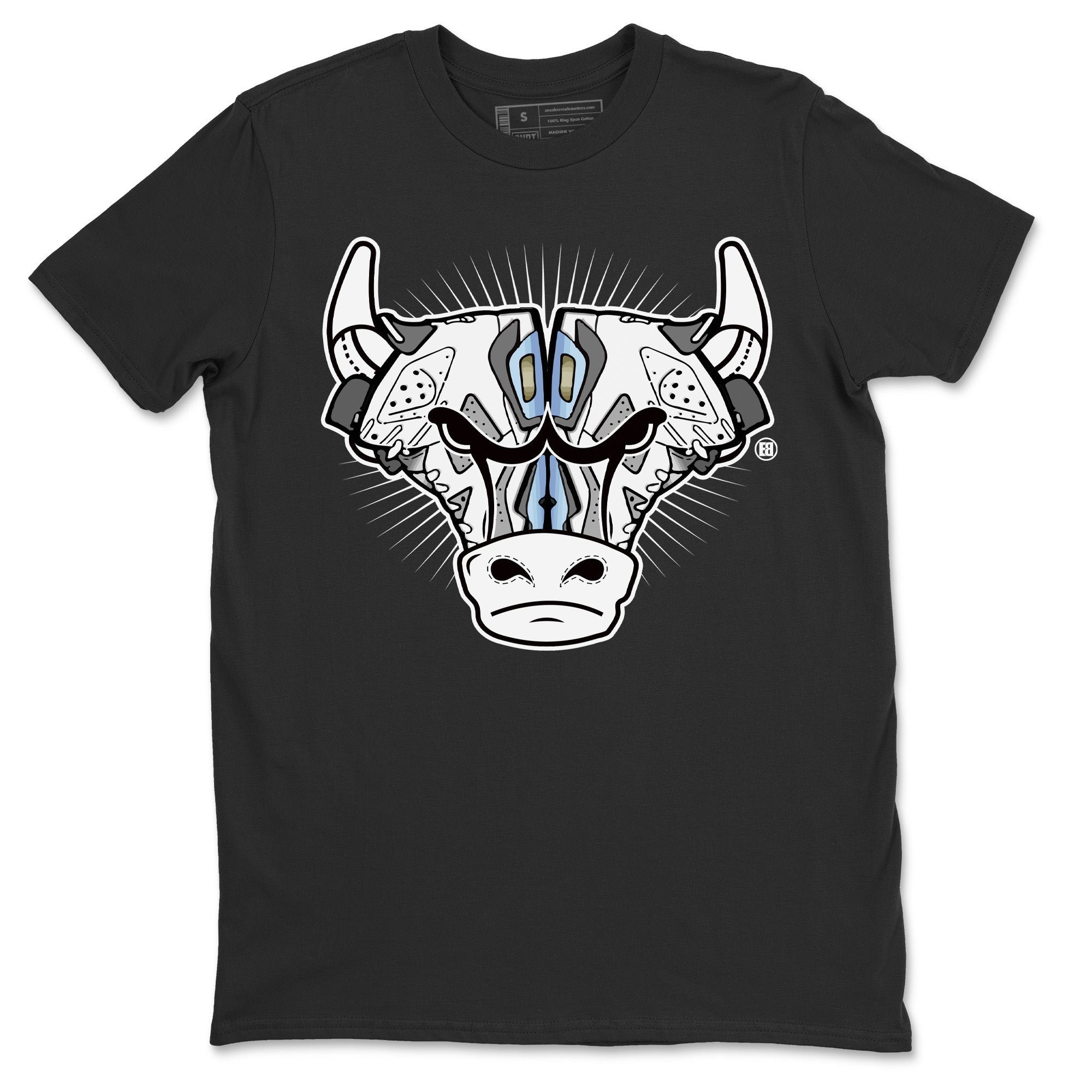 snkmatch Bull Head Unisex Tops - Air Jordan 6 Cool Grey