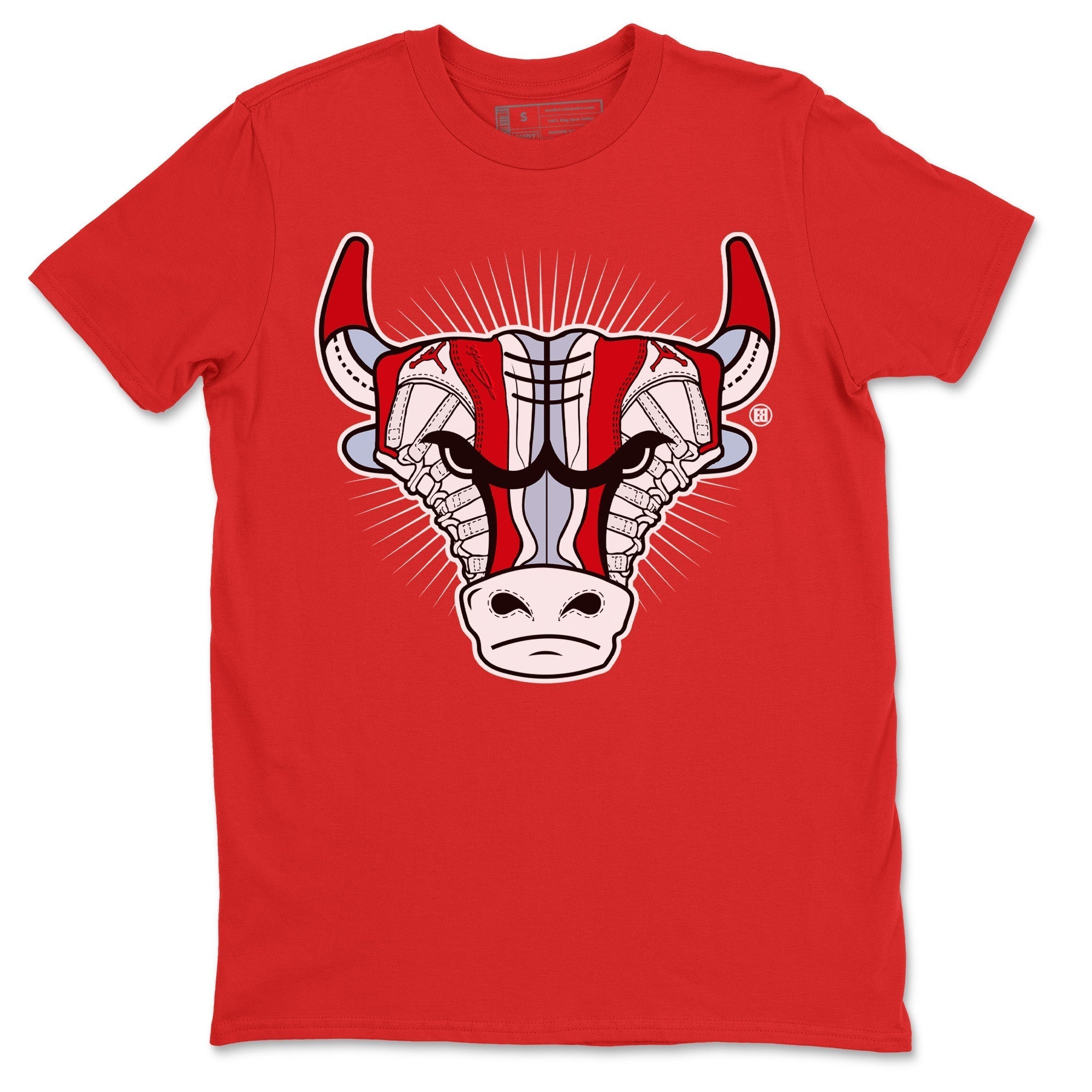 snkmatch Bull Head Unisex Tops - Air Jordan 11 Cherry