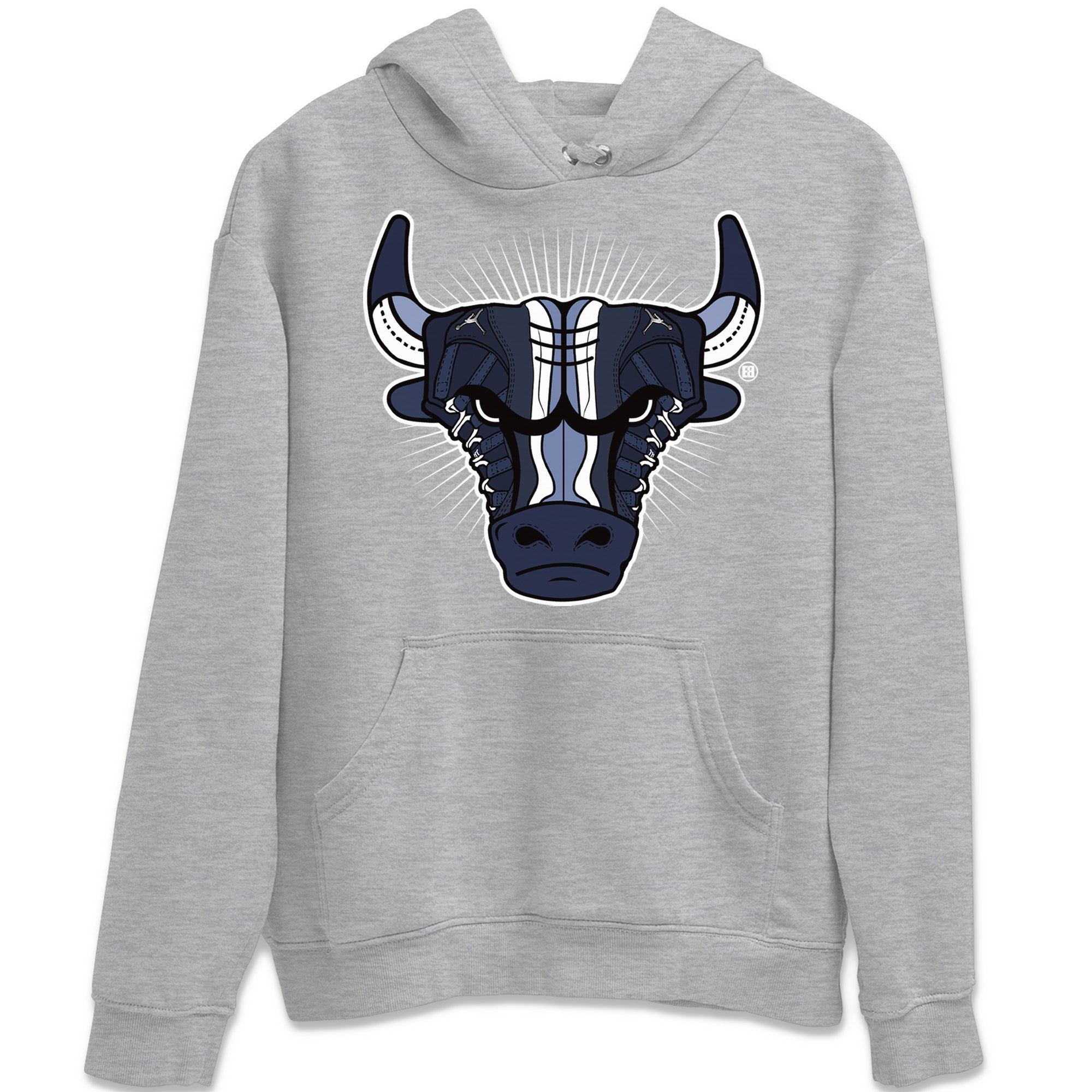 snkmatch Bull Head Unisex Tops - Air Jordan 11 Midnight Navy