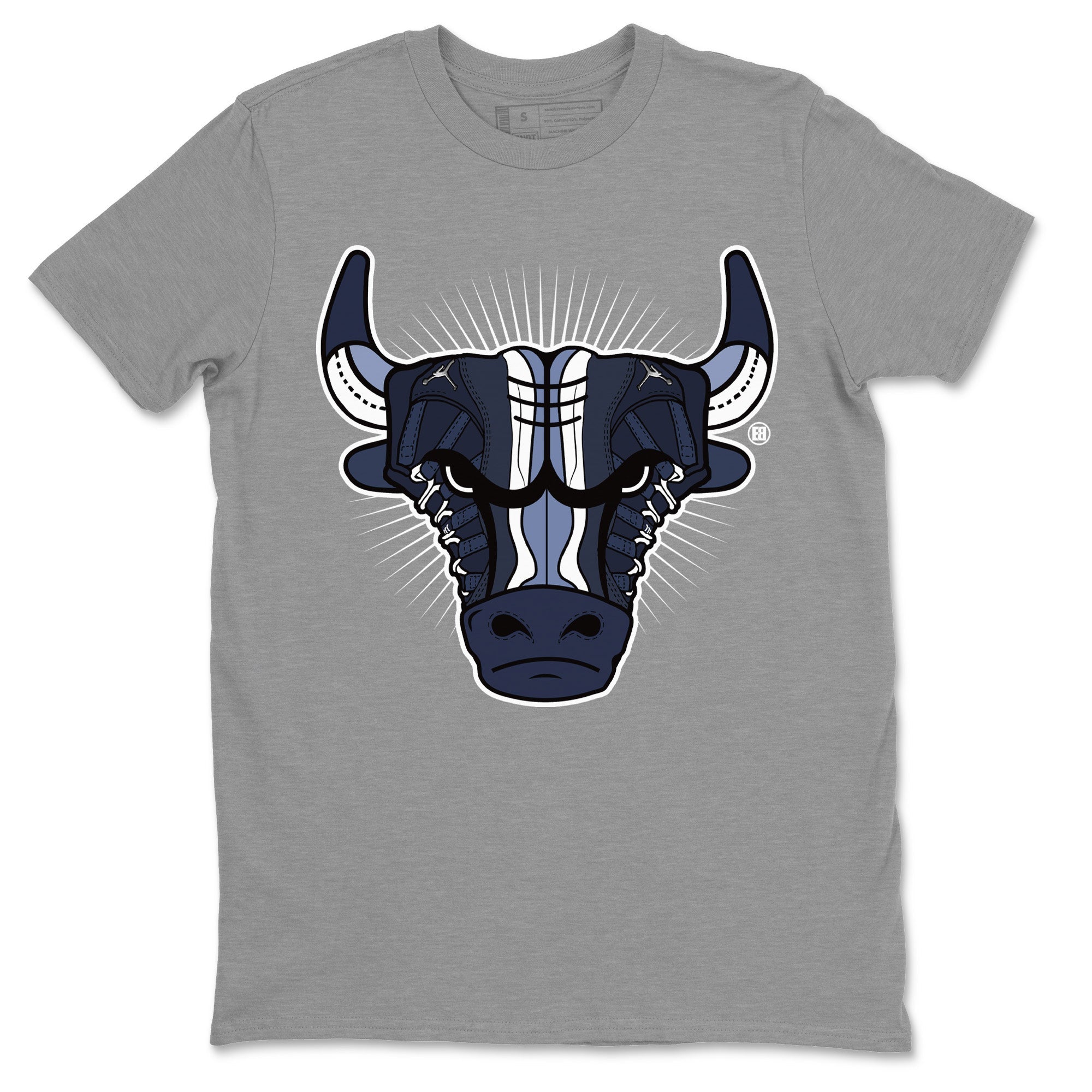 snkmatch Bull Head Unisex Tops - Air Jordan 11 Midnight Navy
