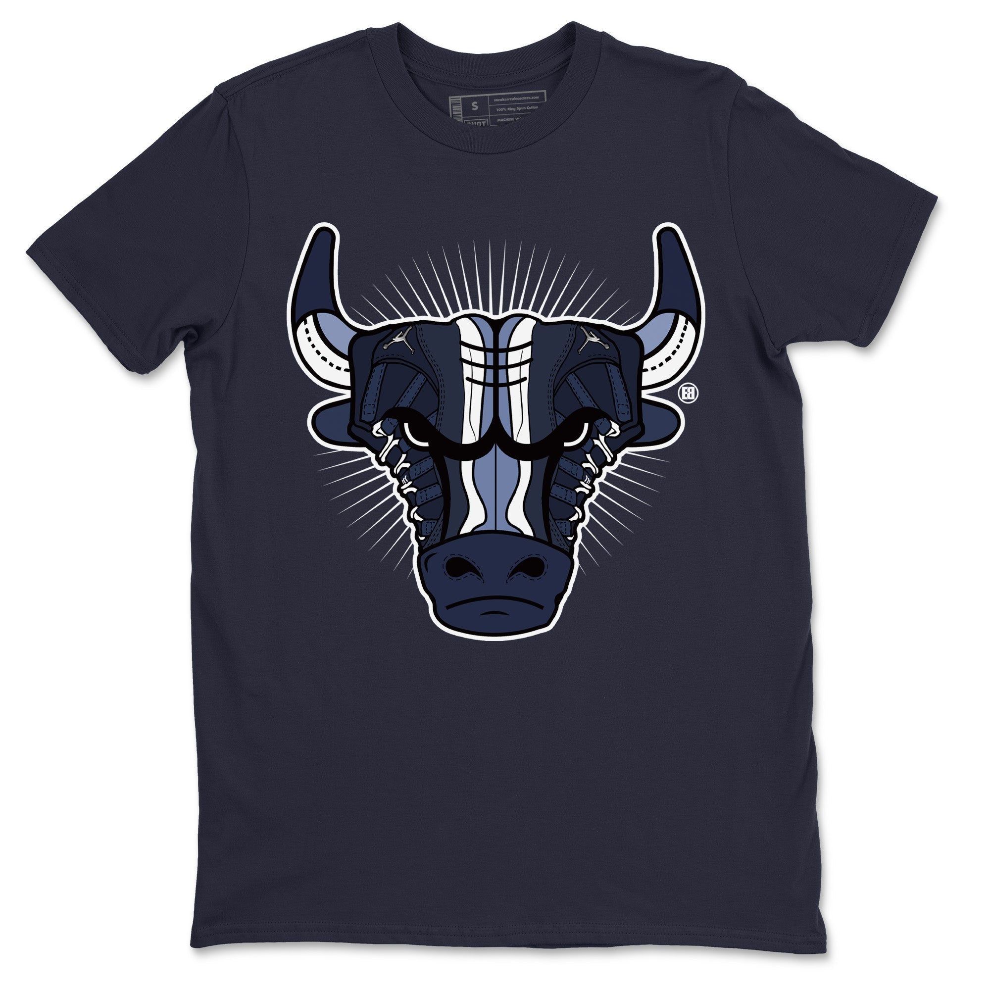 snkmatch Bull Head Unisex Tops - Air Jordan 11 Midnight Navy