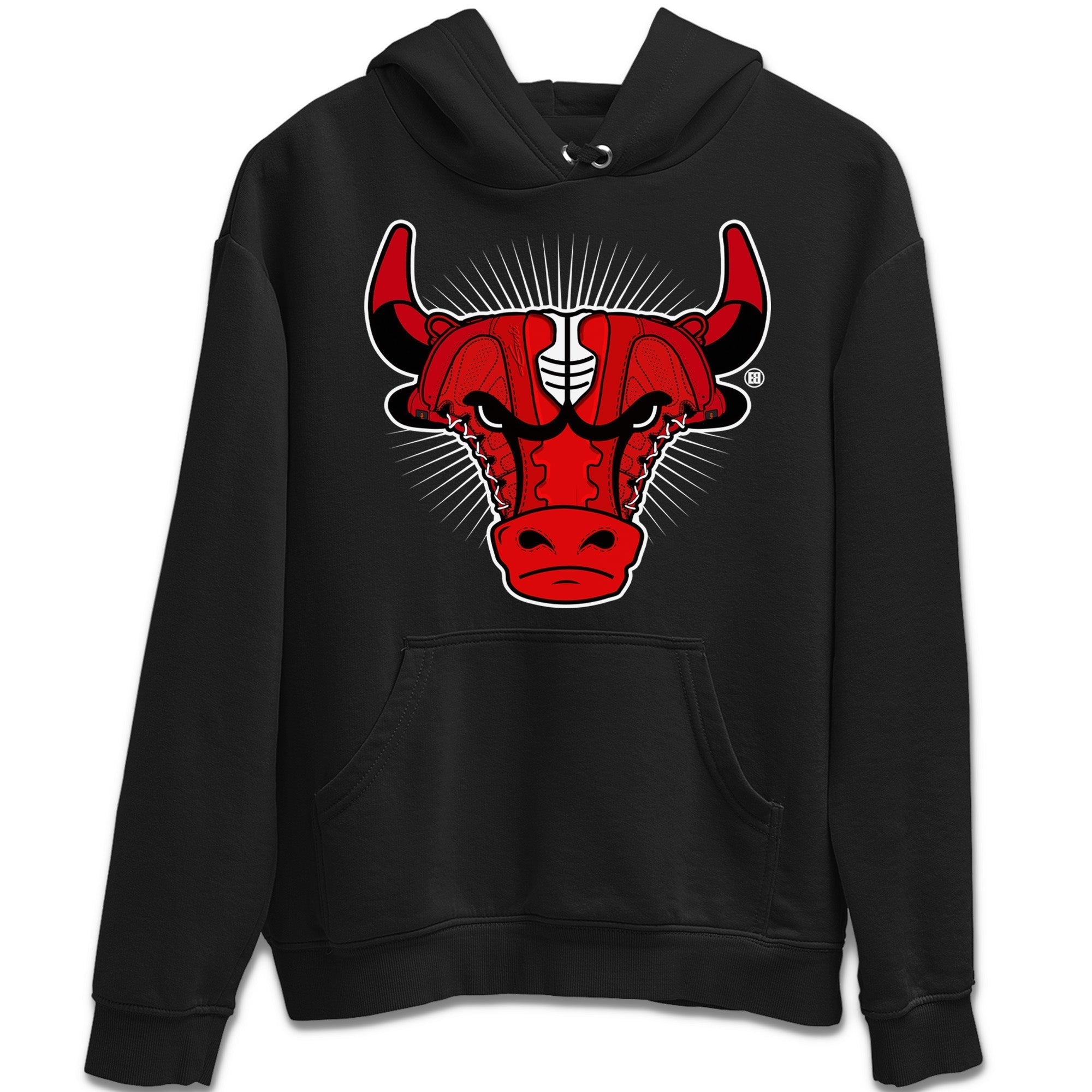 snkmatch Bull Head Unisex Tops - Air Jordan 9 Chile Red