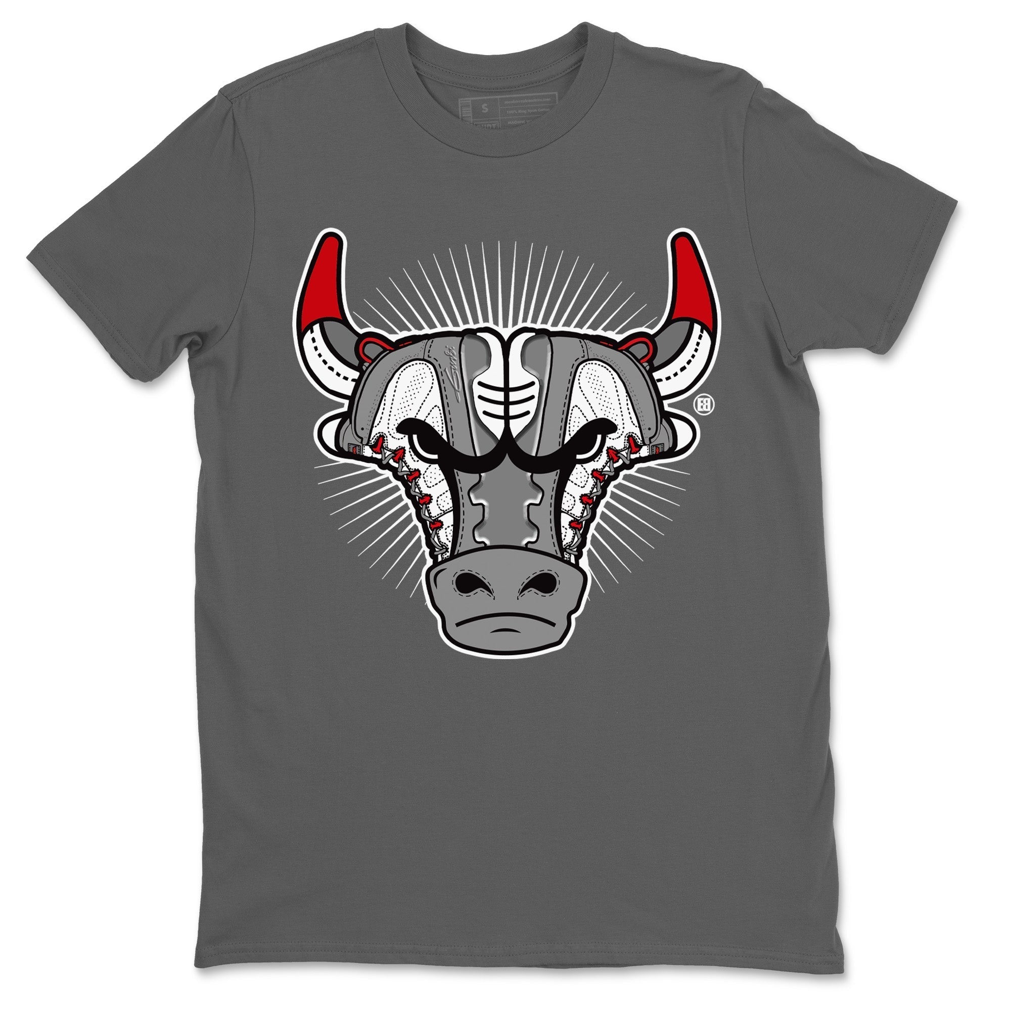 snkmatch Bull Head Unisex Tops - Air Jordan 9 Fire Red