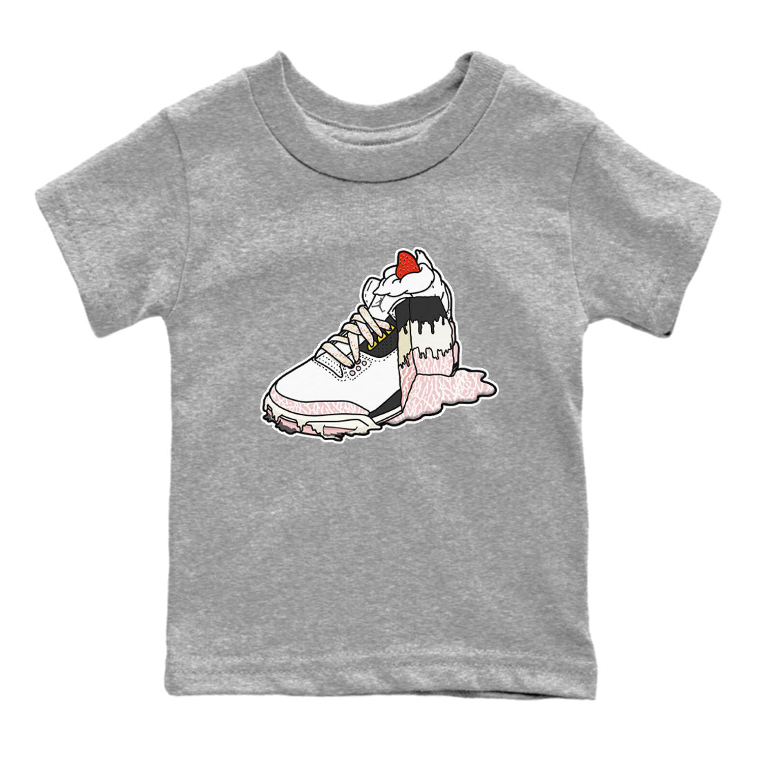 snkmatch Cake snkmatch Tees Kids - Air Jordan 3 Vintage Floral