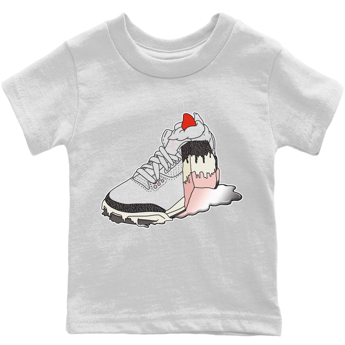 snkmatch Cake Kids Tops - Air Jordan 3 Atmosphere
