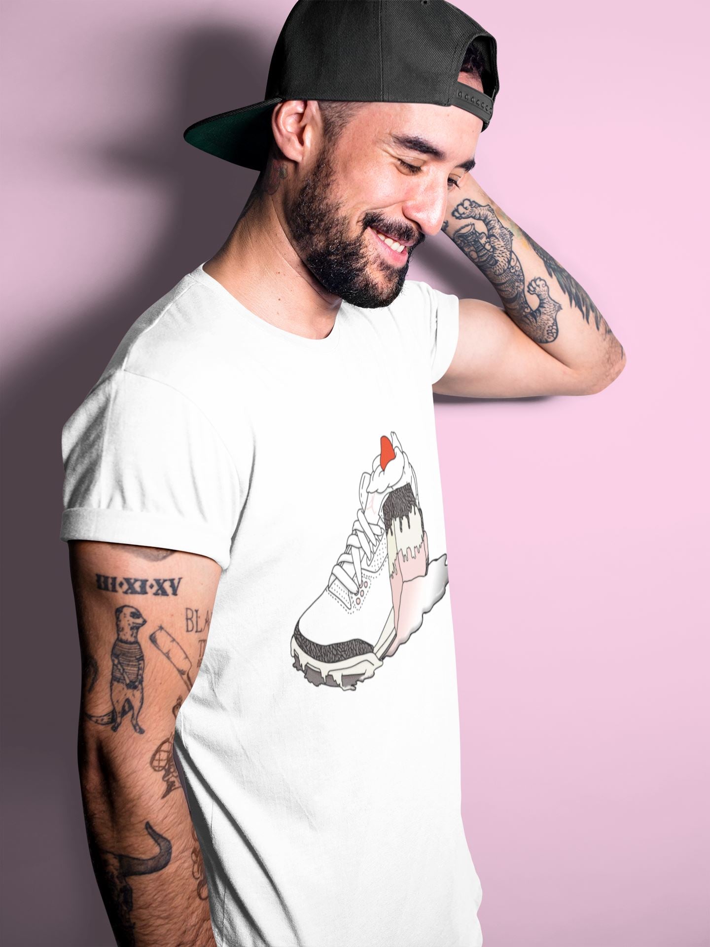 snkmatch Cake Unisex Tops - Air Jordan 3 Atmosphere
