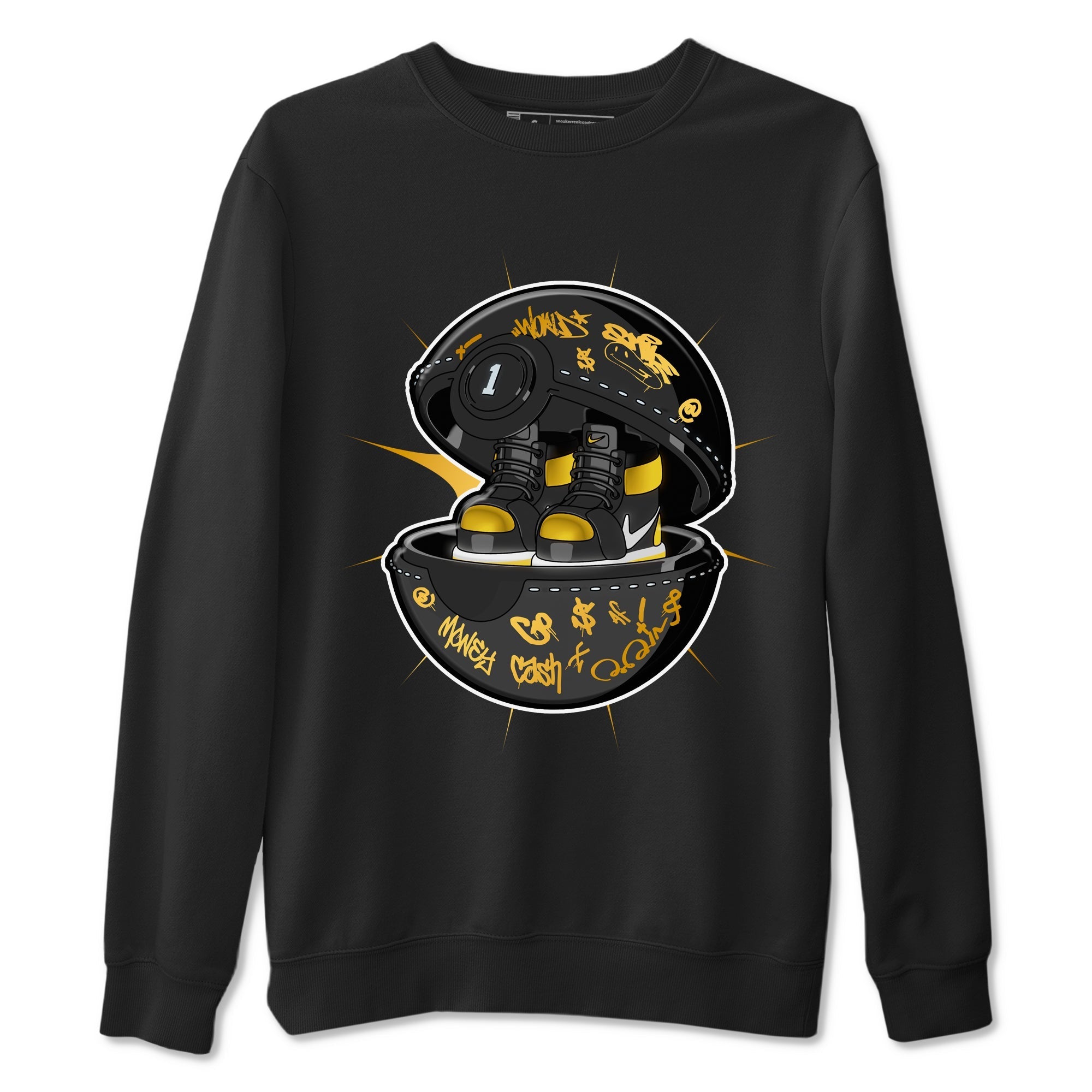 snkmatch Capsule snkmatch Tees - Air Jordan 1 Black Metallic Gold