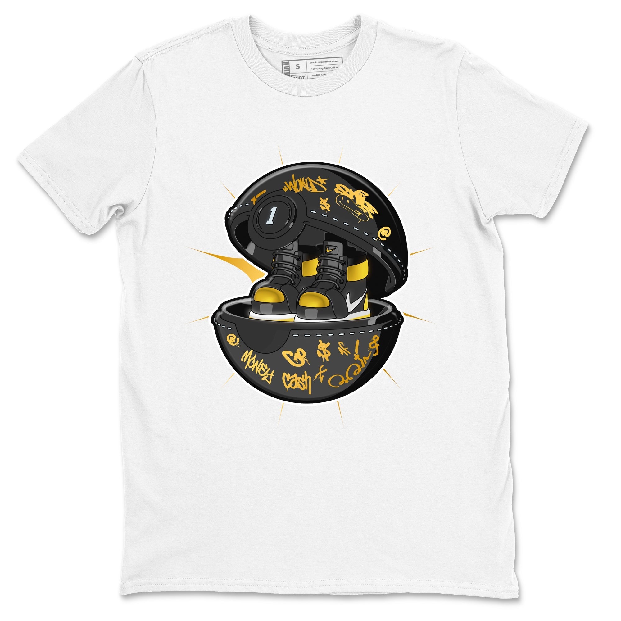 snkmatch Capsule snkmatch Tees - Air Jordan 1 Black Metallic Gold