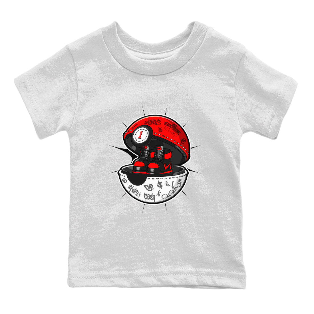 snkmatch Capsule snkmatch Tee Kids - Air Jordan 1 Satin Bred