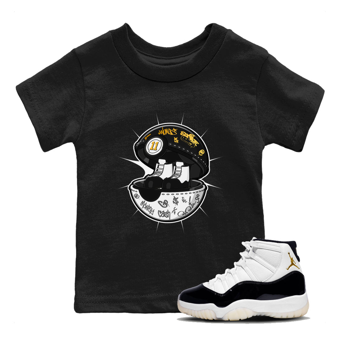 snkmatch Capsule snkmatch Tee Kids - Air Jordan 11 Gratitude