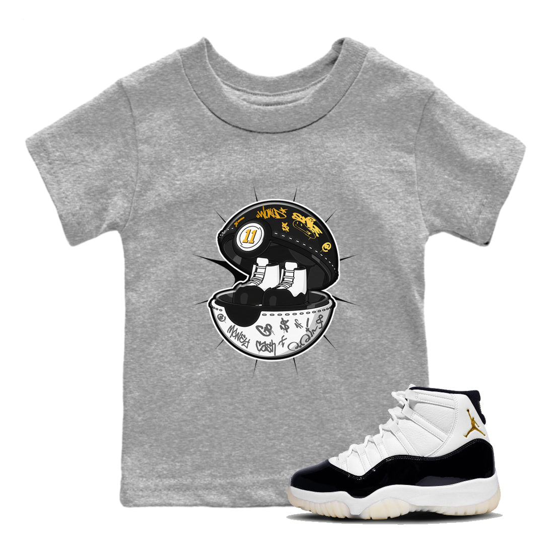 snkmatch Capsule snkmatch Tee Kids - Air Jordan 11 Gratitude