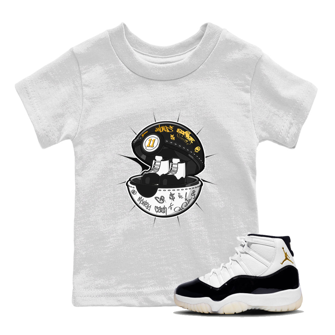 snkmatch Capsule snkmatch Tee Kids - Air Jordan 11 Gratitude